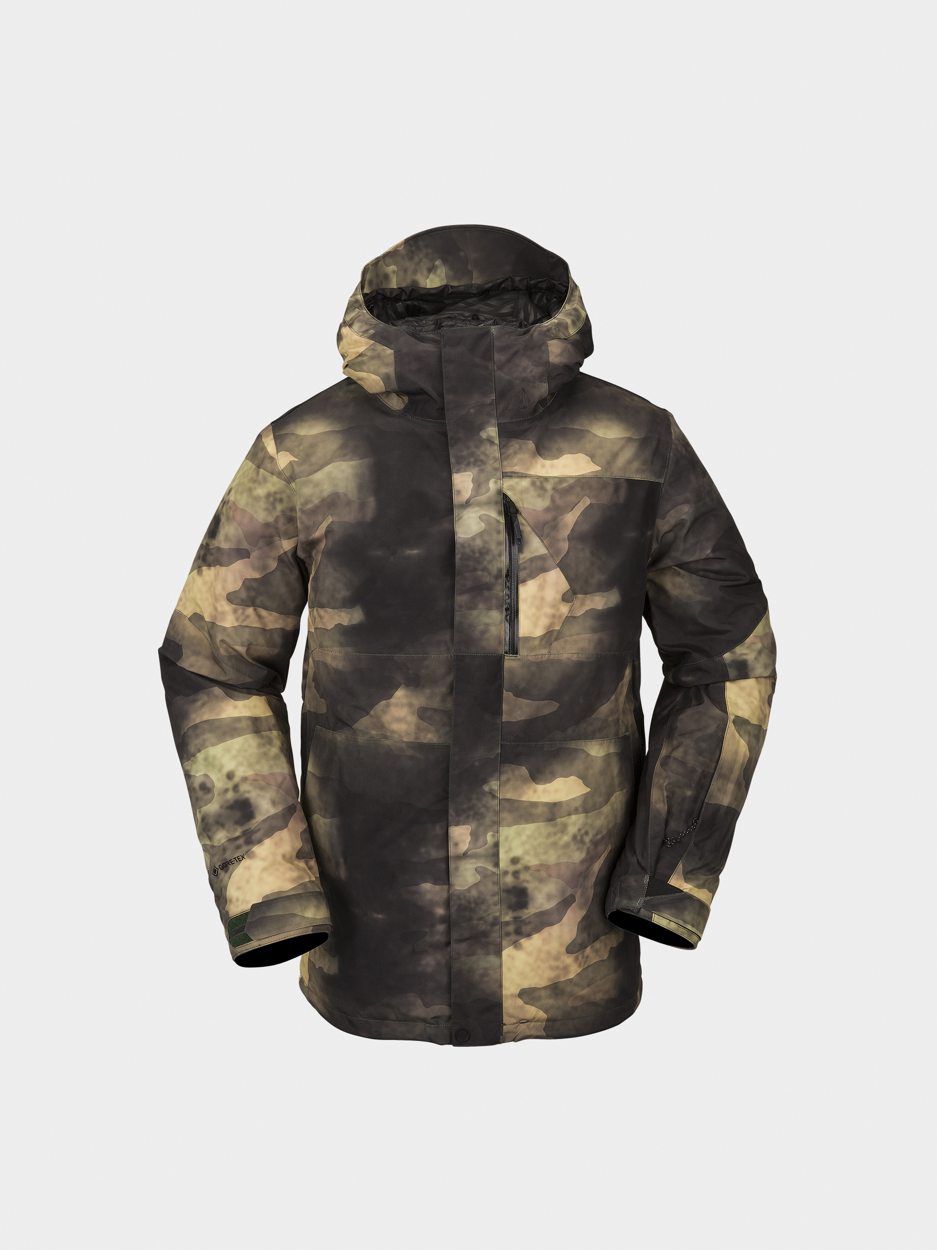 Mens Volcom L Gore Tex Snowboard jacket (camouflage)