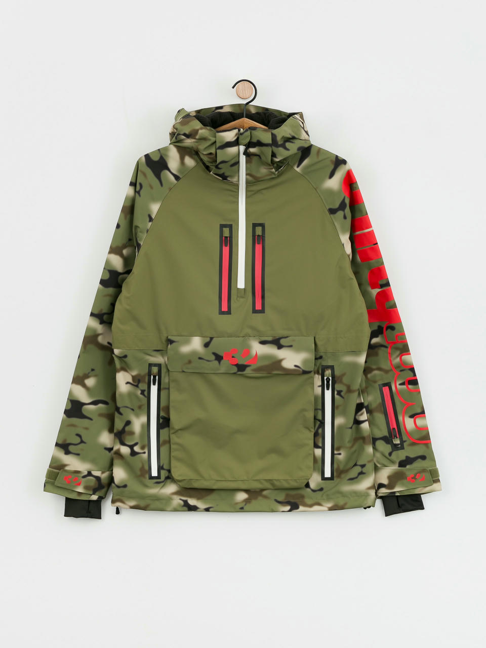 Mens ThirtyTwo Light Anorak Snowboard jacket (camo)