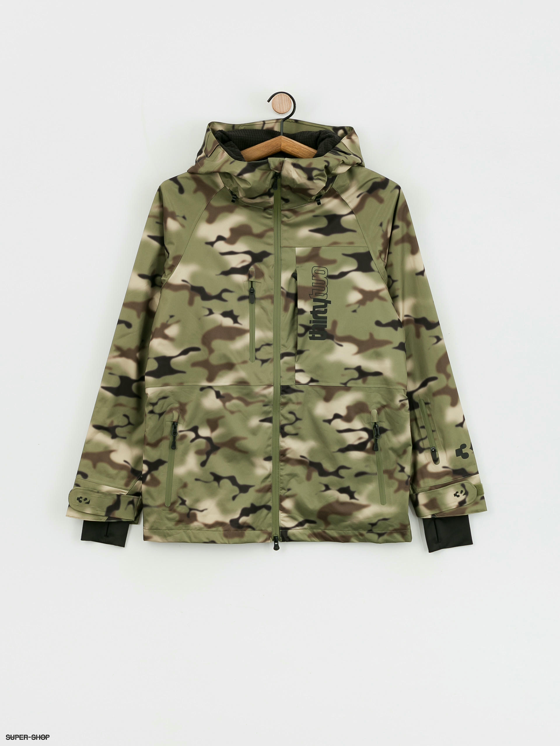 Womens camo sale snowboard jacket