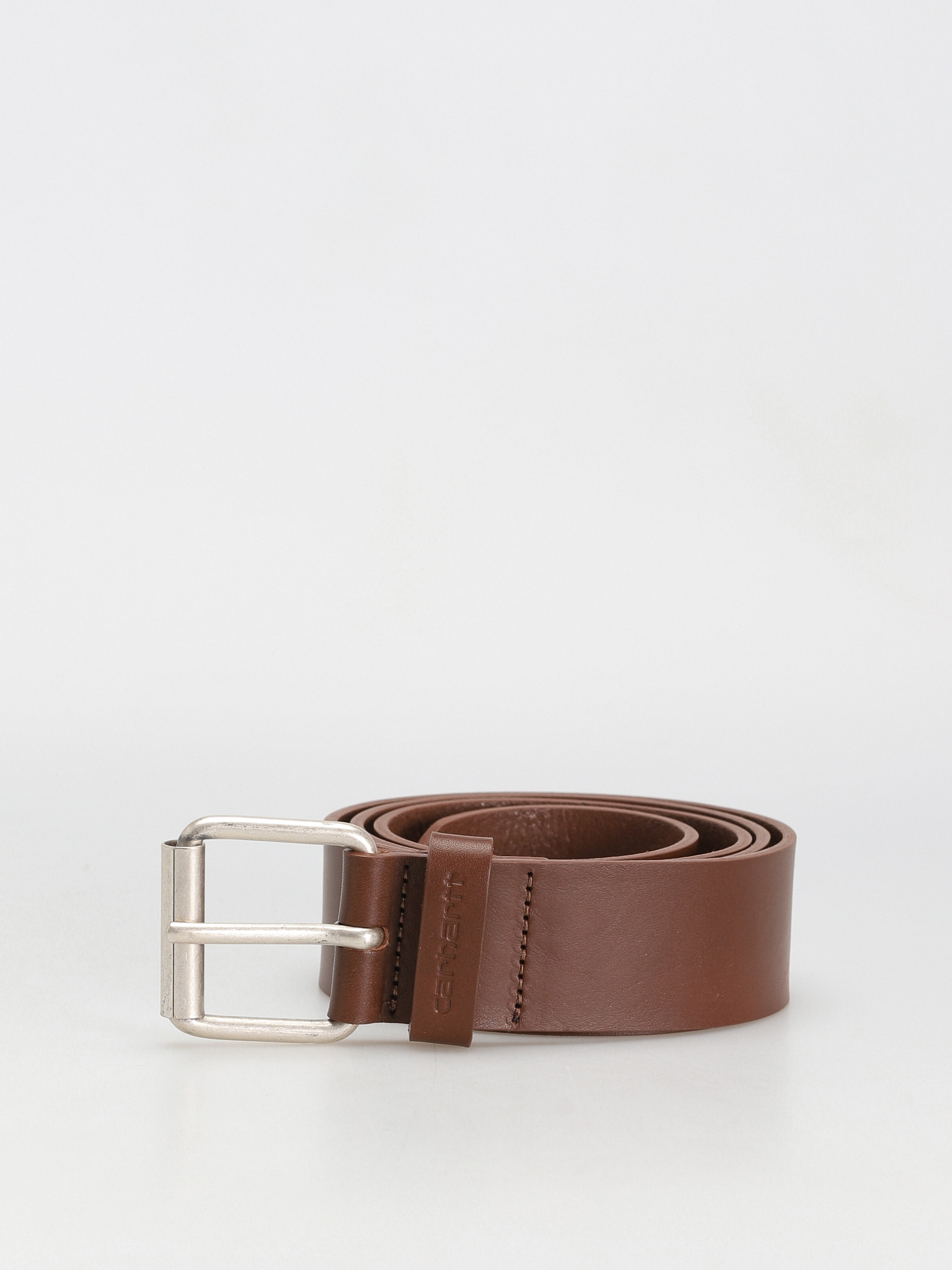 Carhartt WIP Script Belt (cognac/silver)