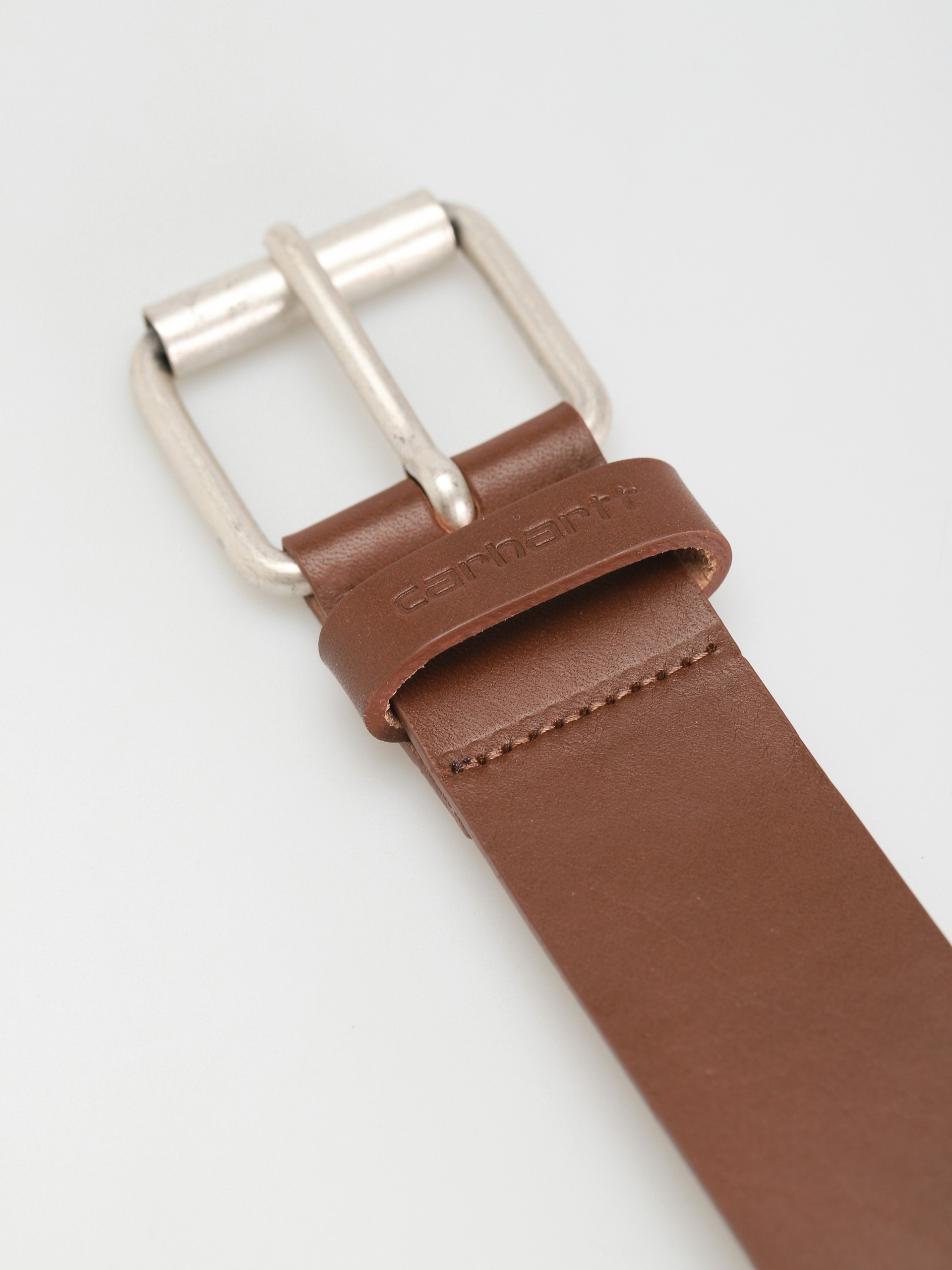 Carhartt WIP Script Gürtel (cognac/silver)