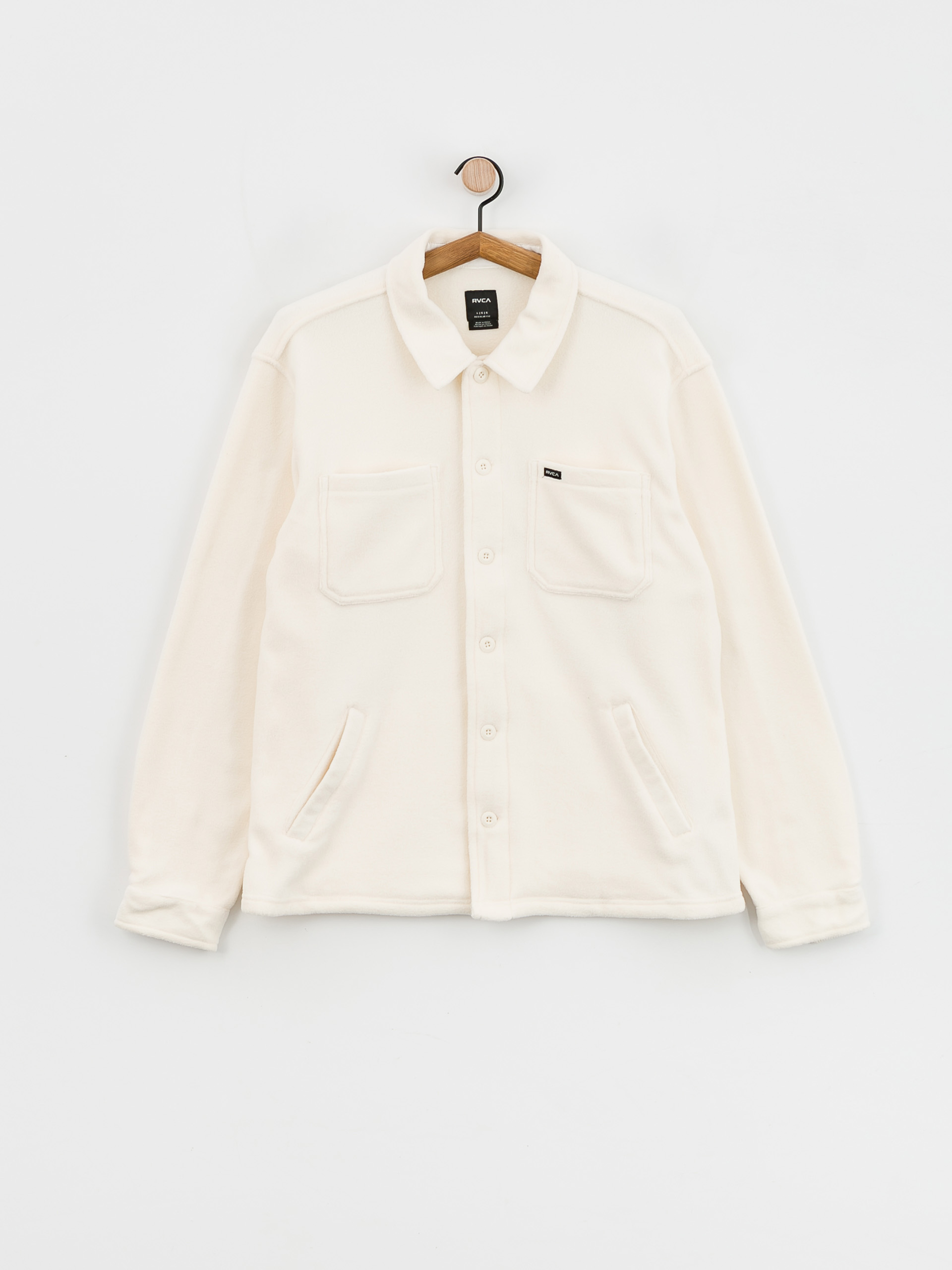 RVCA Yukon Hi Pile HD Jacket (natural)