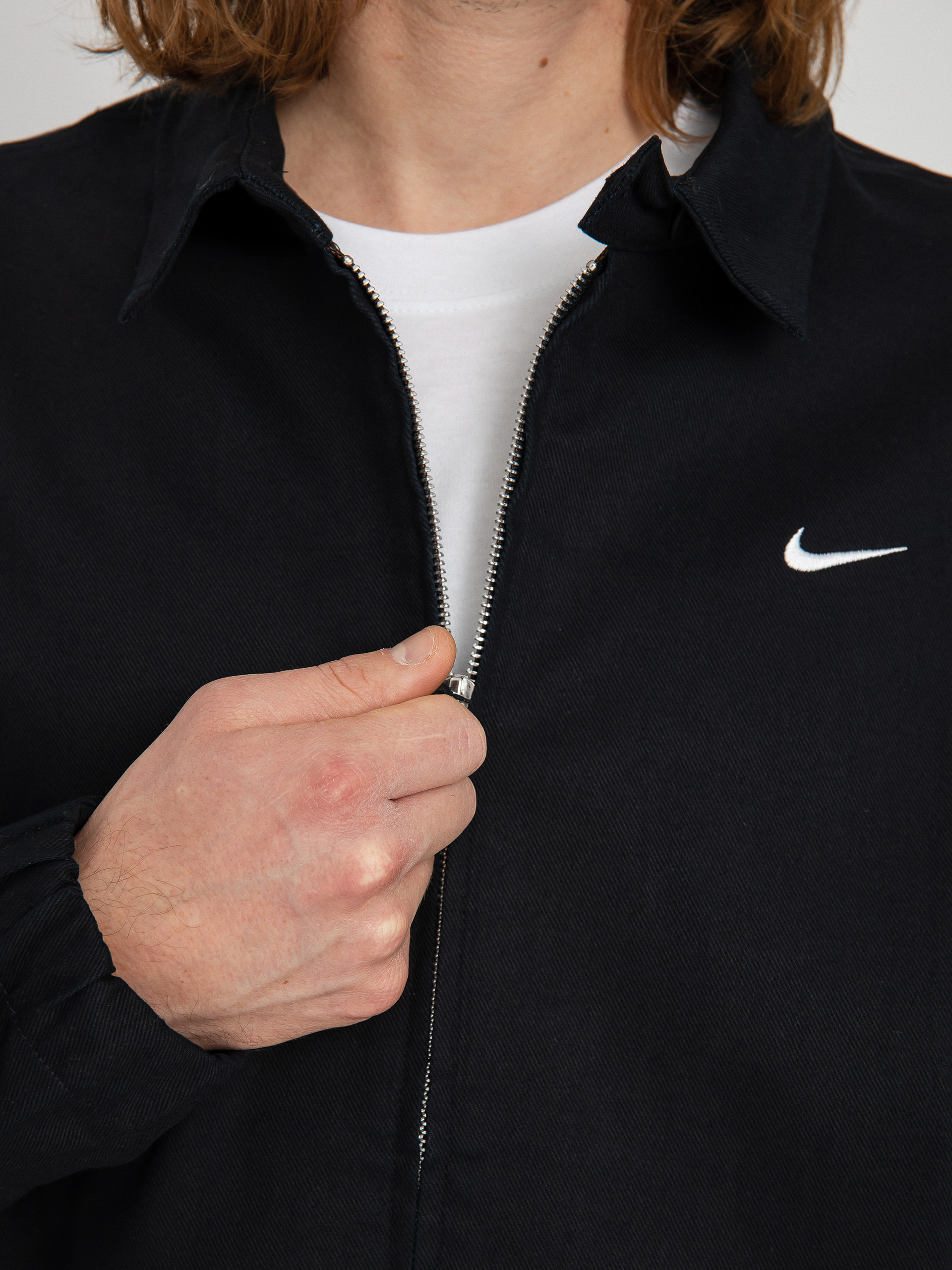 Nike SB Wvn Twill Premium Jacket (black/white)
