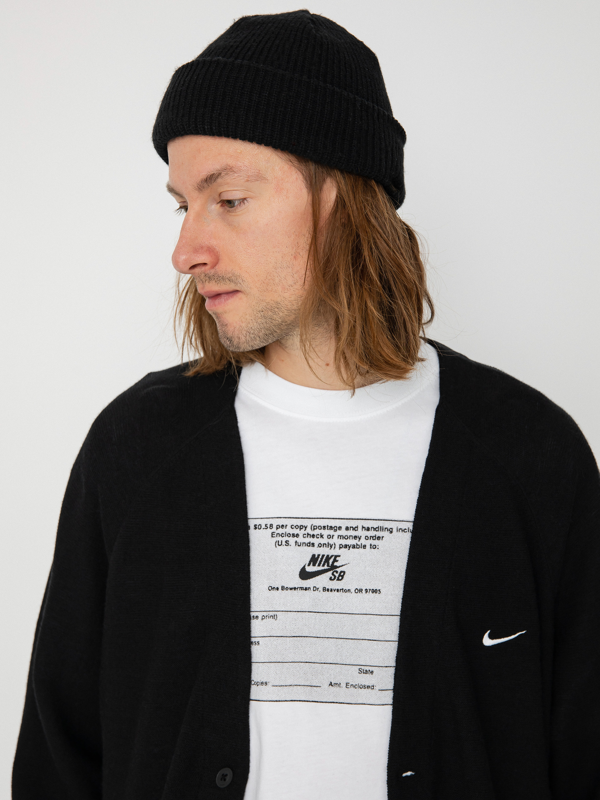 Nike SB Cardigan Sweater (black)