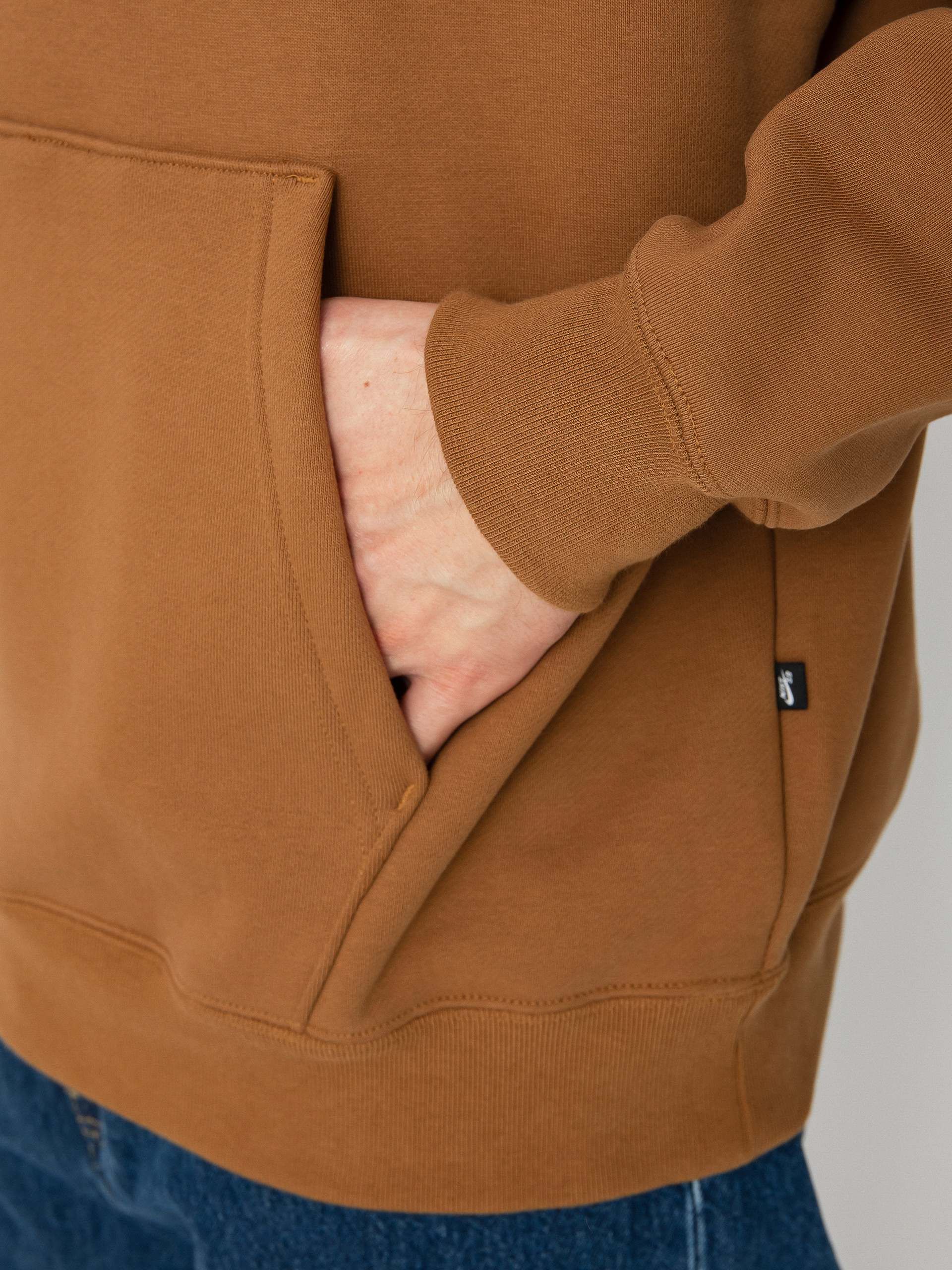 Nike SB Box Logo HD Hoodie (ale brown)