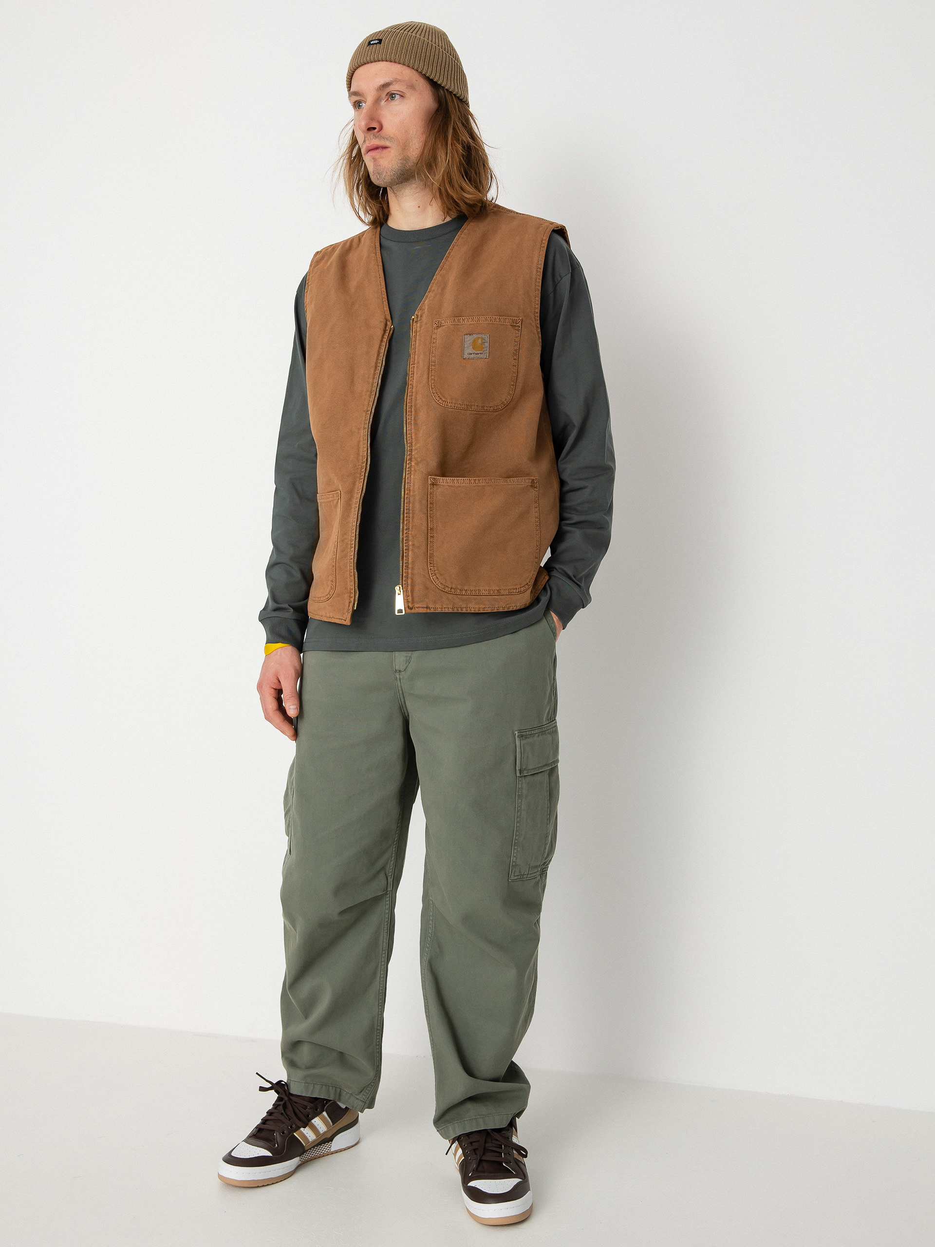 Carhartt WIP Arbor Vest - brown (tamarind)