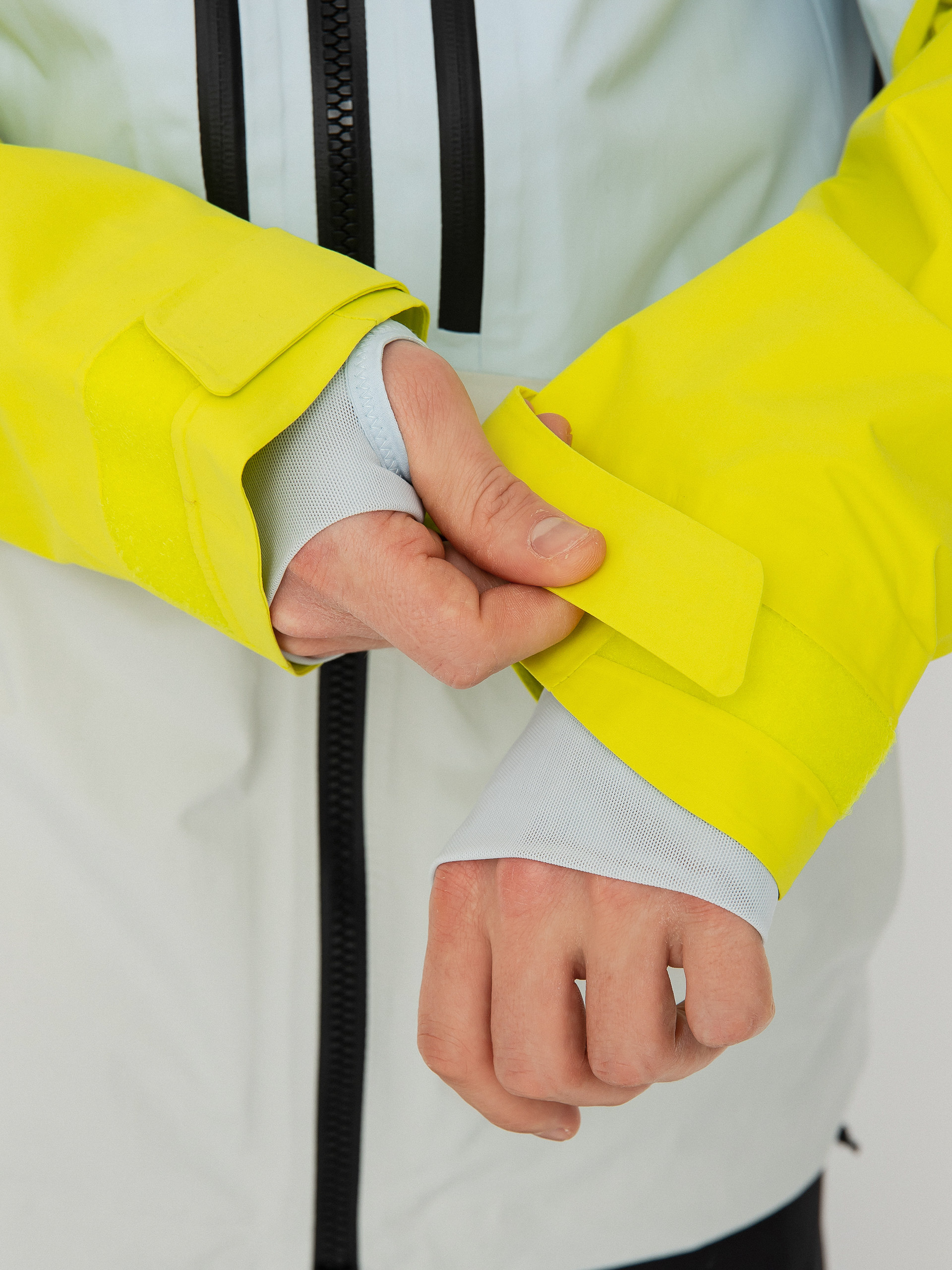 Mens Burton Ak Swash Gore Tex 2L Snowboard jacket (limeade/ballad blue/gray cloud)