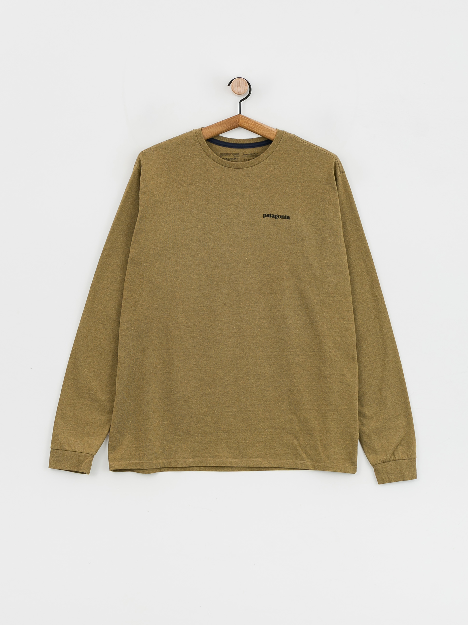 Patagonia P 6 Logo Responsibili Longsleeve (moray khaki)
