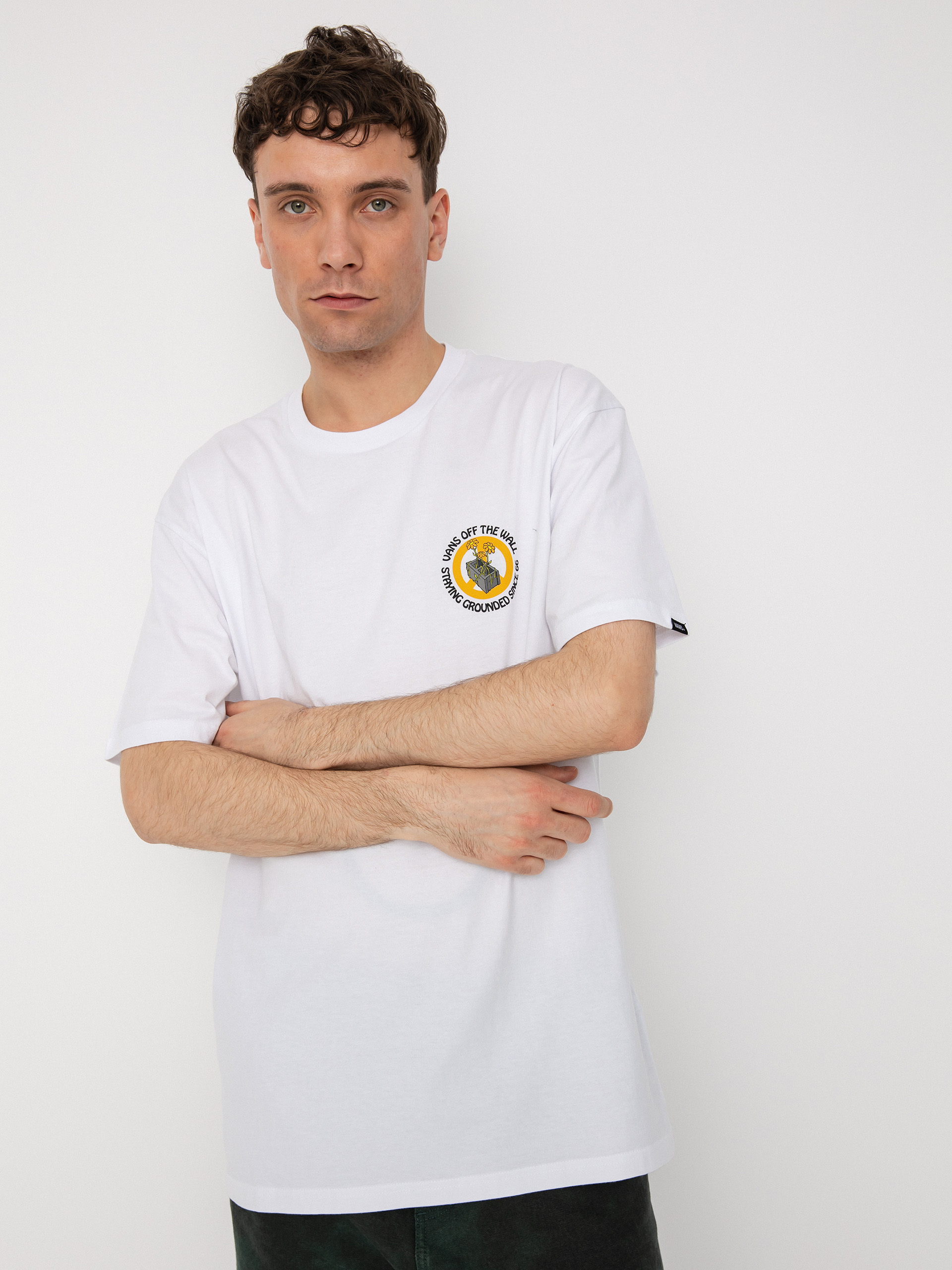 Vans Staying Grounded T-shirt (white/black)