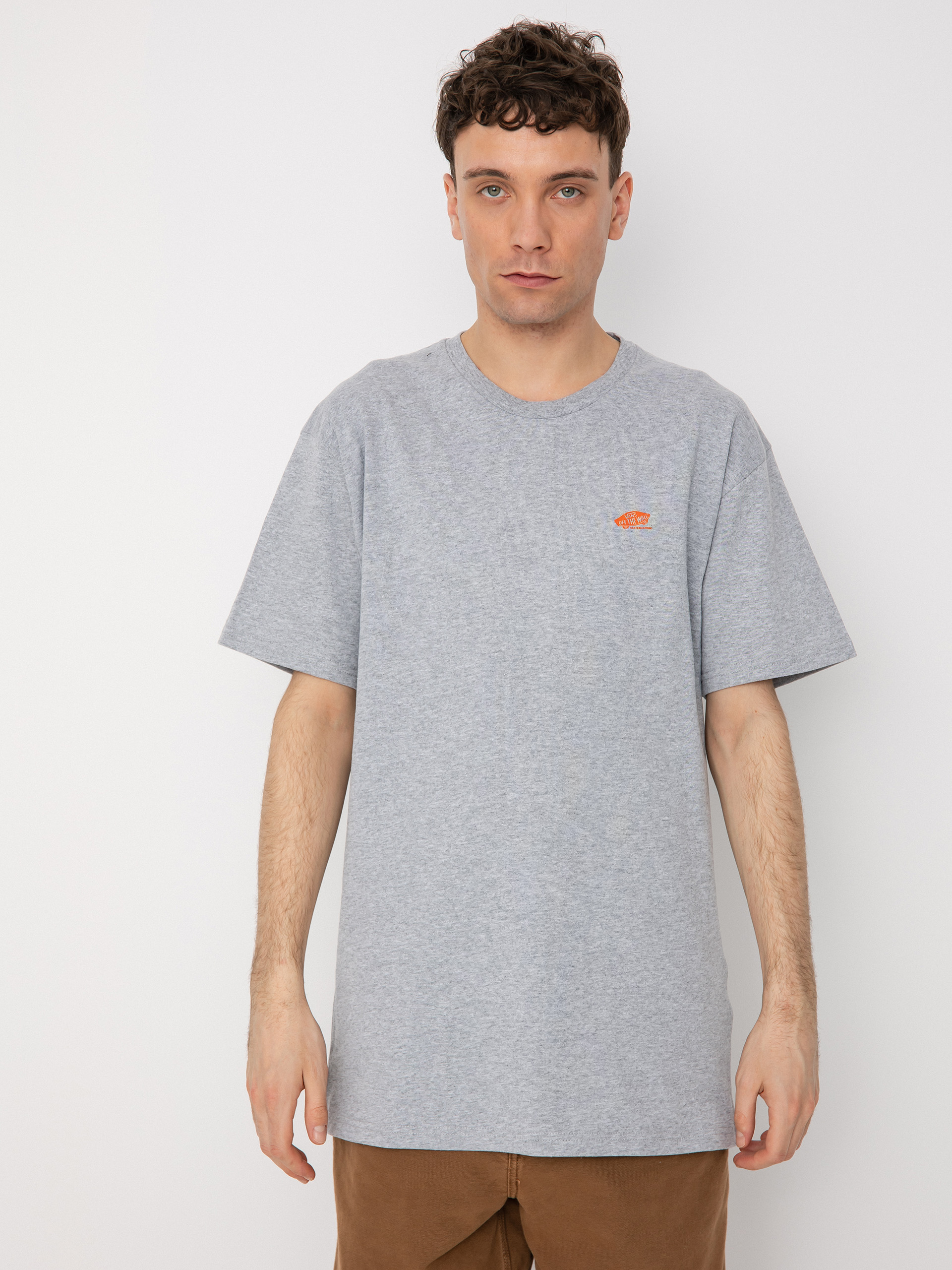 Vans Skate Classics T-shirt (athletic hthr/scarletibis)