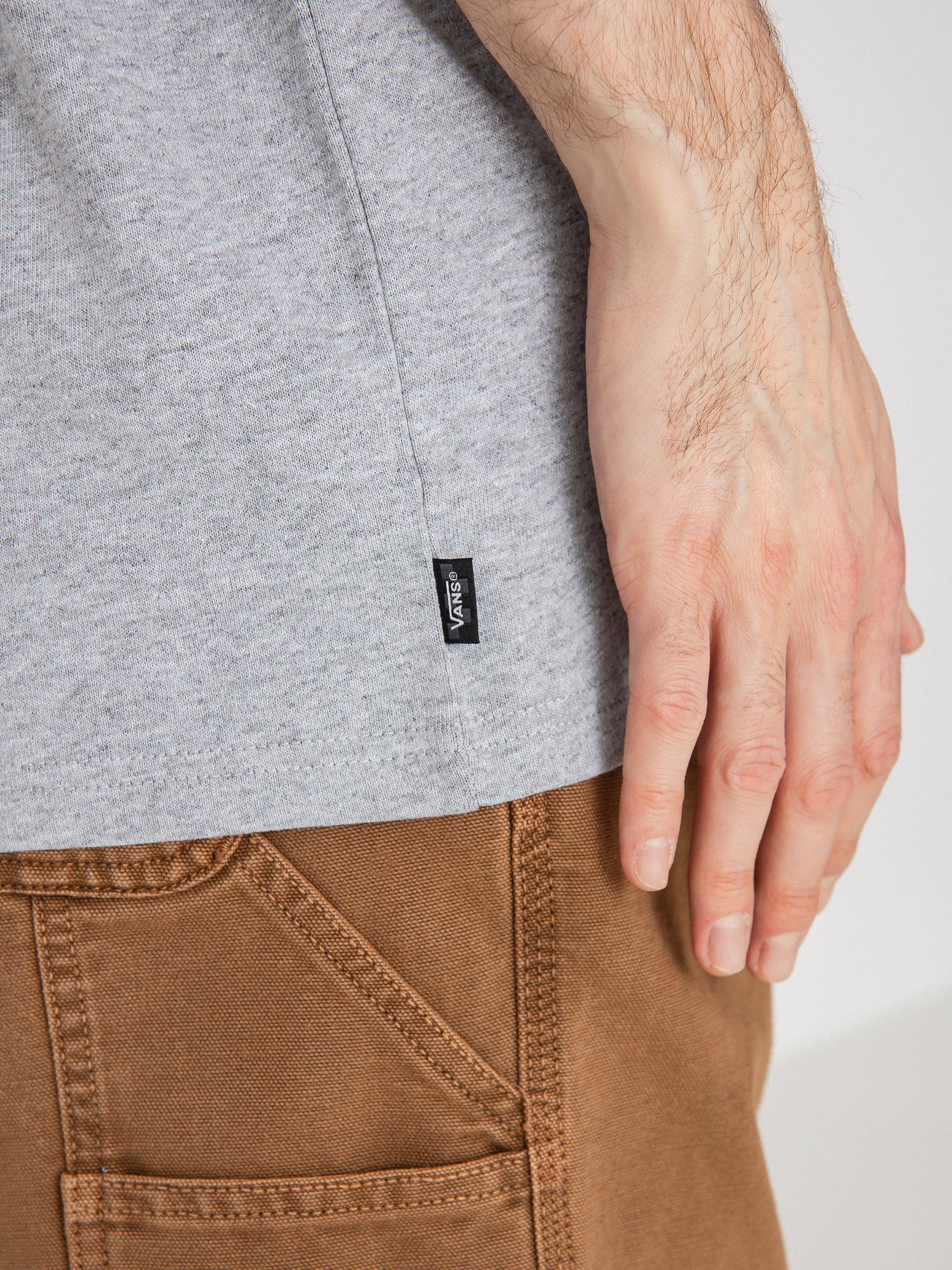 Vans Skate Classics T-Shirt (athletic hthr/scarletibis)