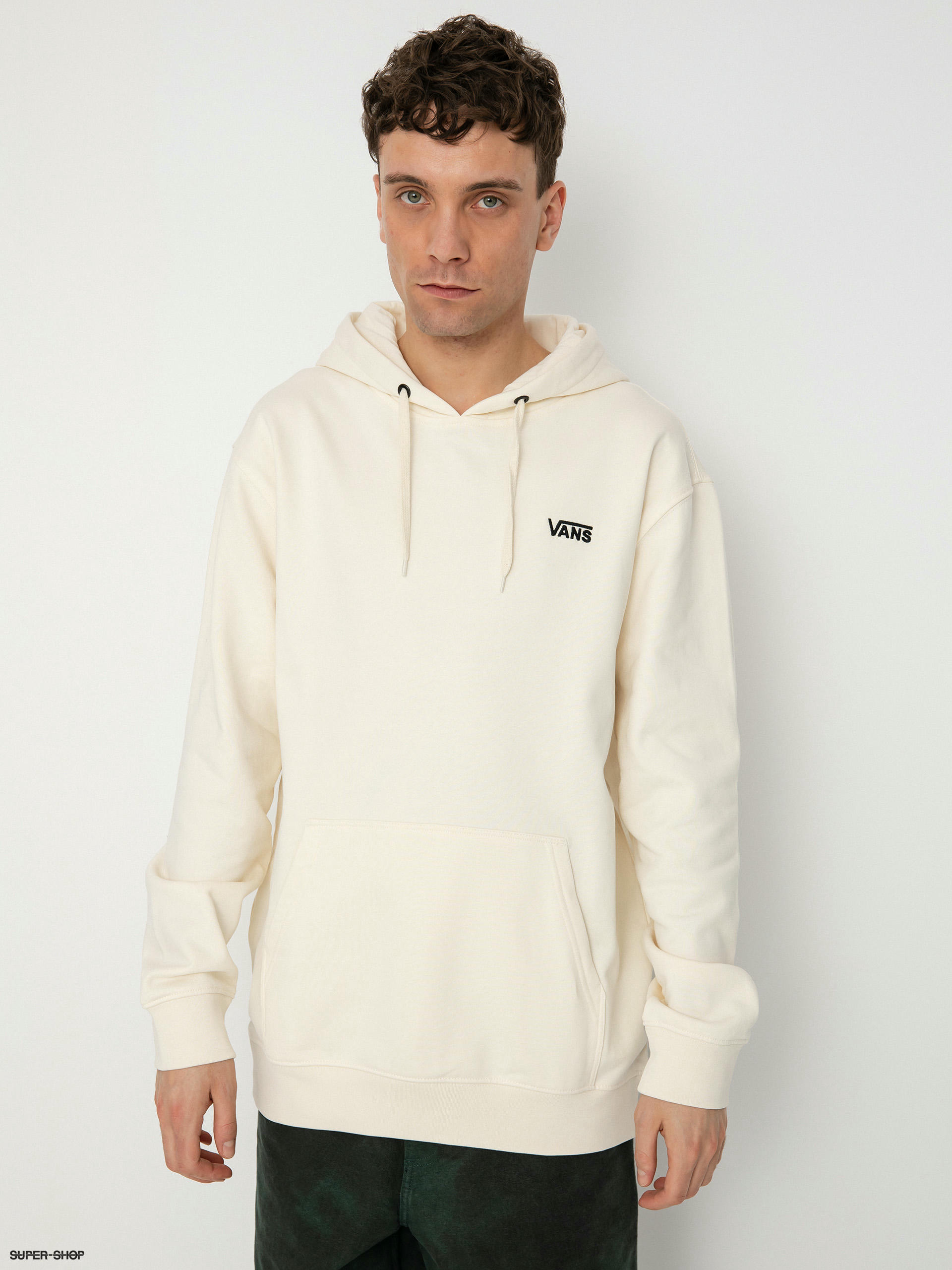 Vans heritage hoodie with arm print in on sale white