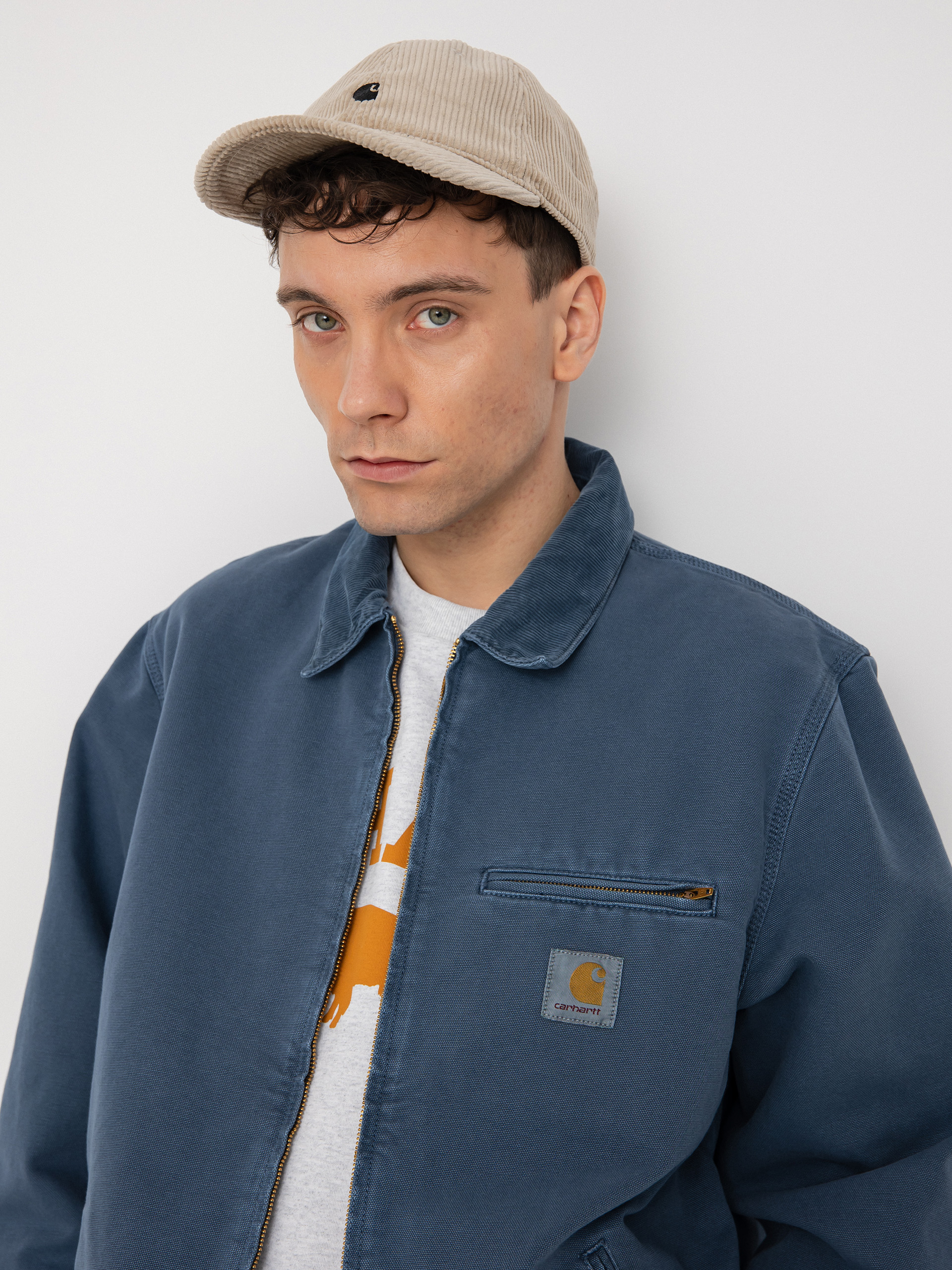 Carhartt WIP Detroit Jacket - blue (storm blue/storm blue)