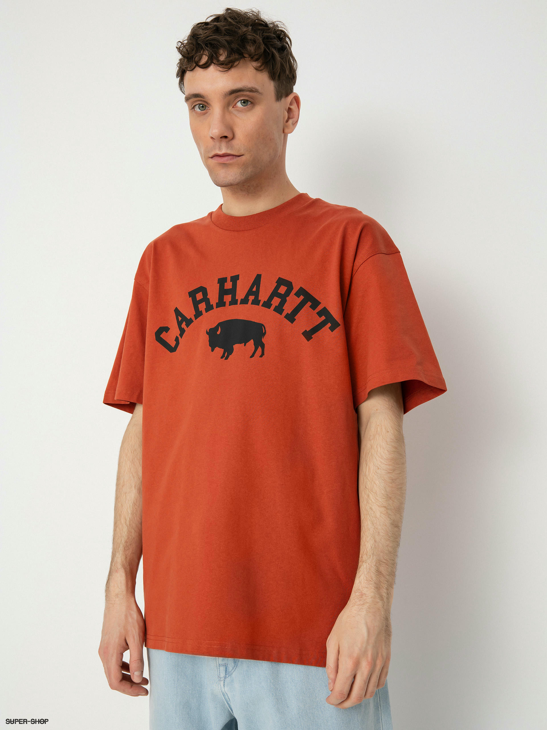 Tee shirt carhartt discount orange