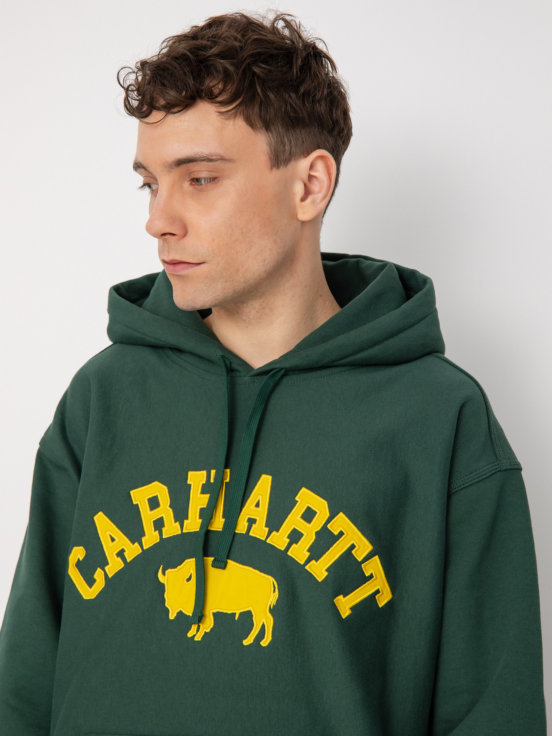 Carhartt WIP Locker HD Hoodie (treehouse/yellow)