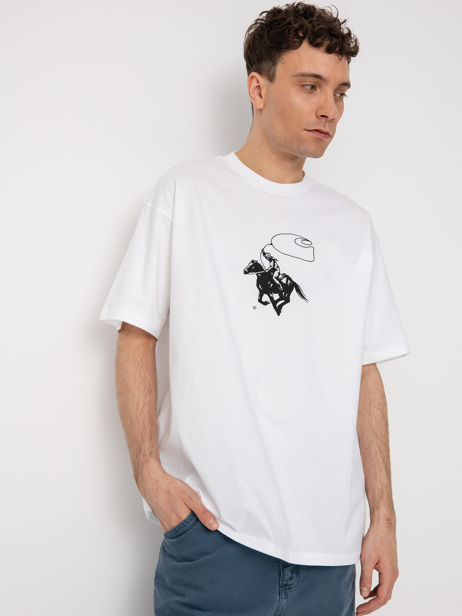 Carhartt WIP Lasso T-shirt - white (white/black)