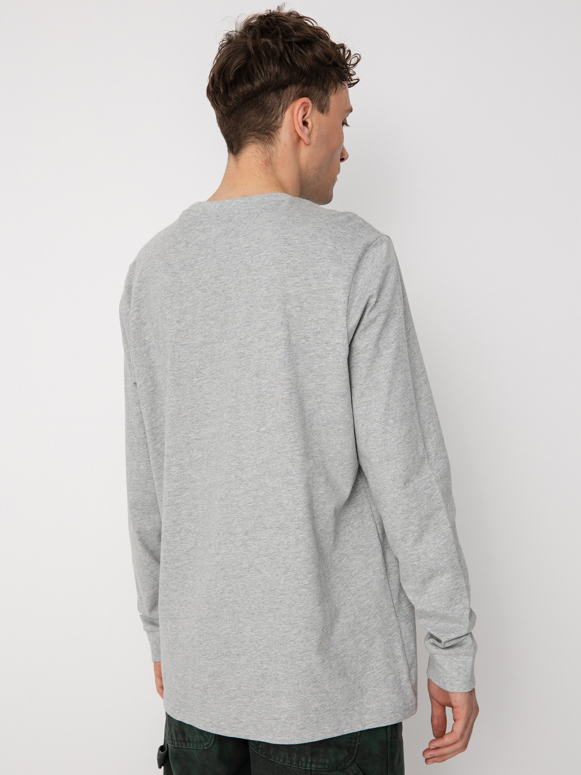 adidas Shmoo Logo Longsleeve (mgreyh/cwhite)