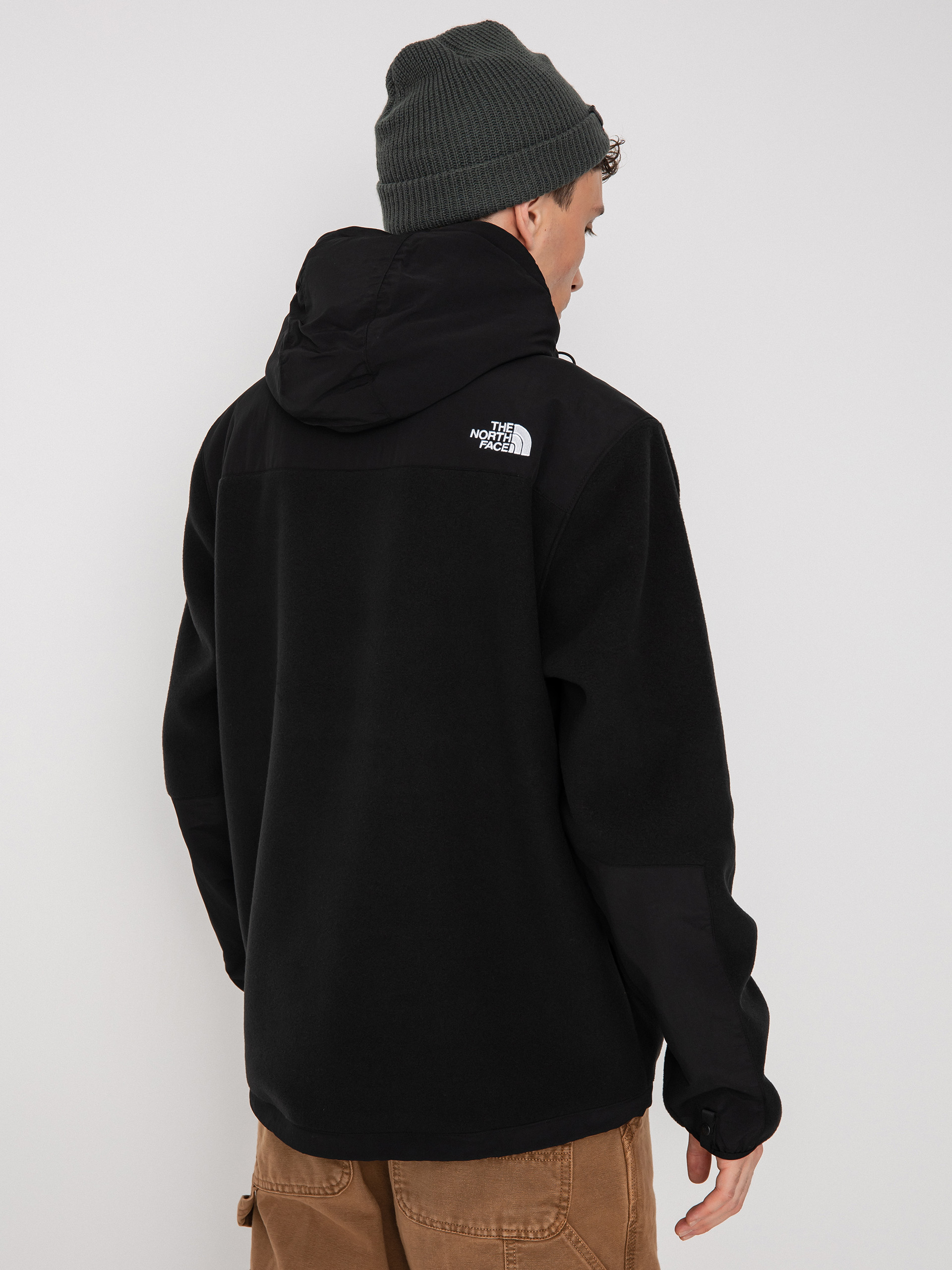 Mens The North Face Denali Anorak Fleece (tnf black)