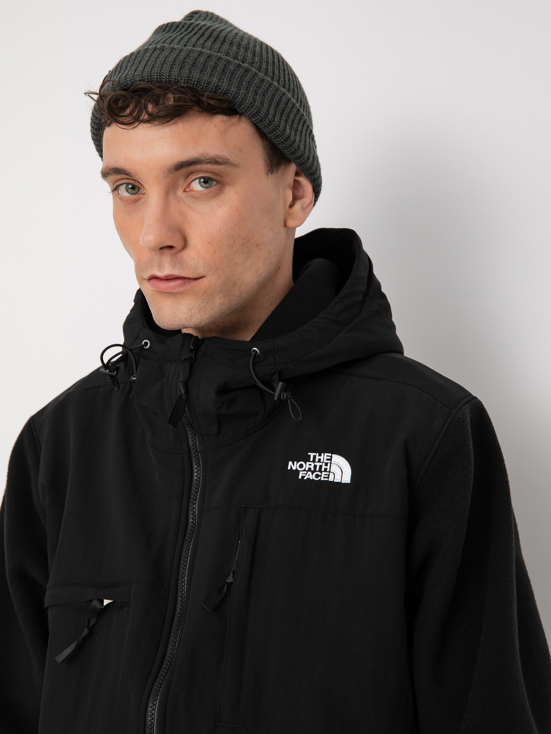 Mens The North Face Denali Anorak Fleece (tnf black)