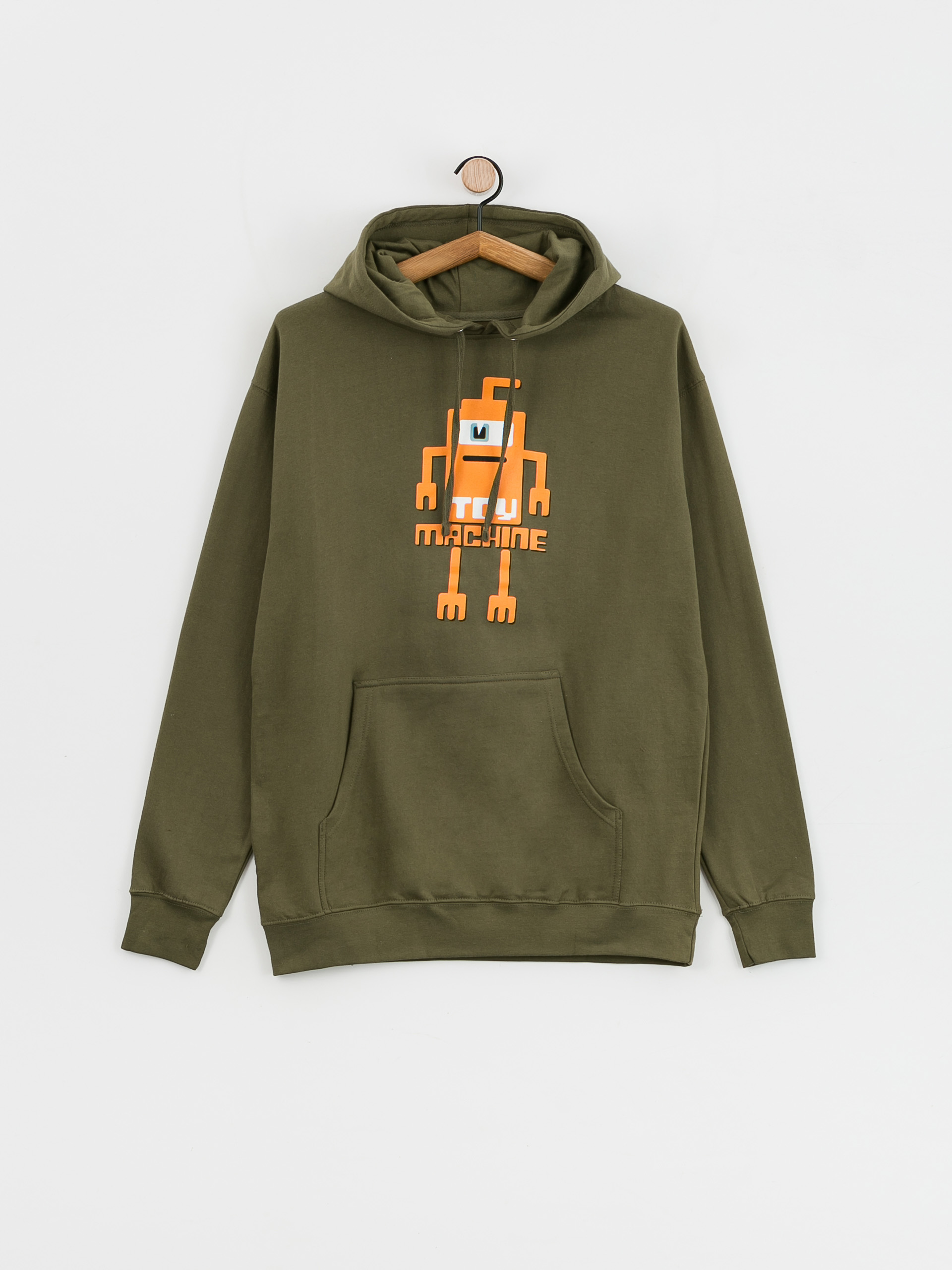 Toy Machine Binary HD Hoodie (army green)
