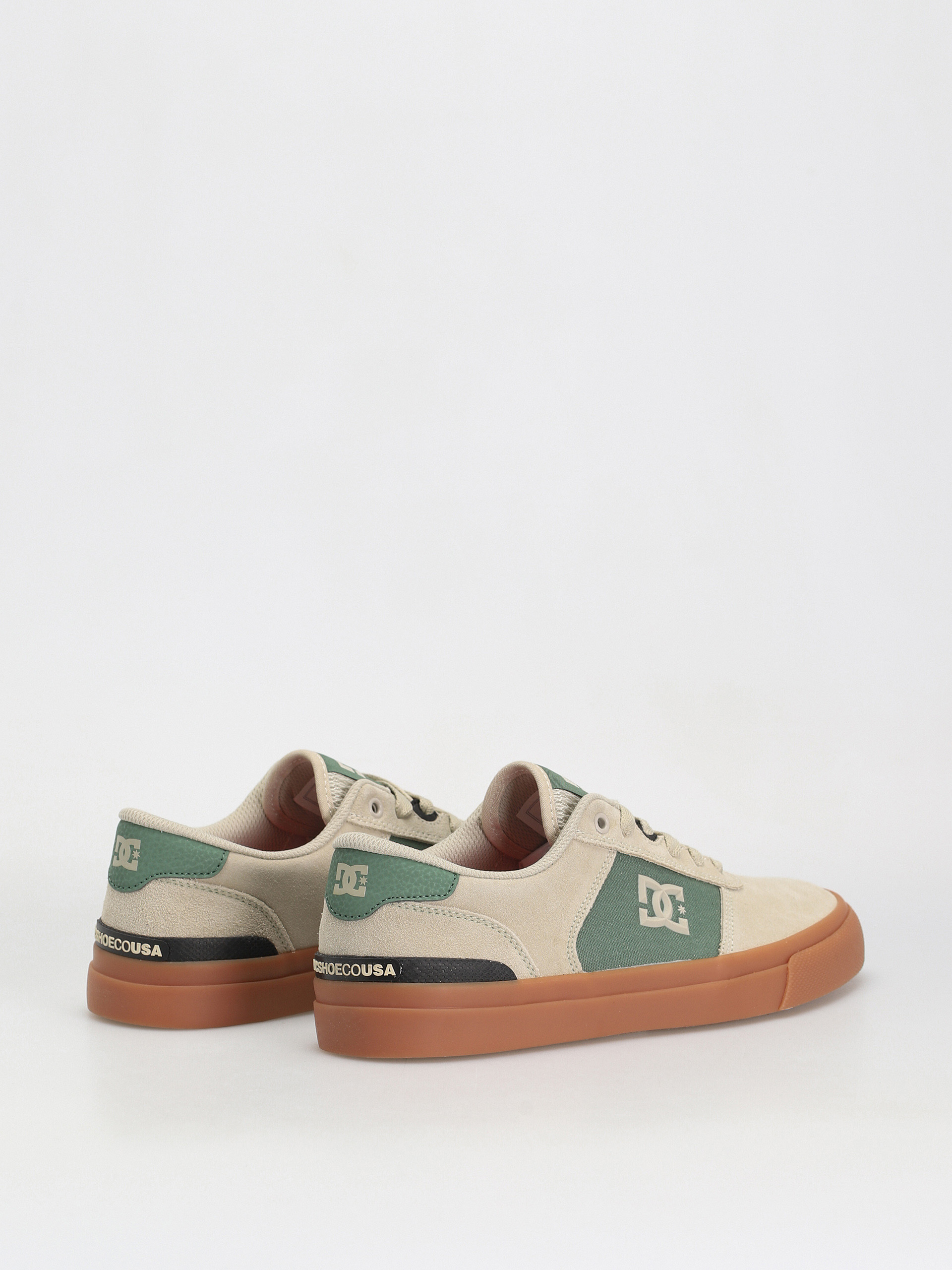 DC Teknic S Shoes (tan/green)
