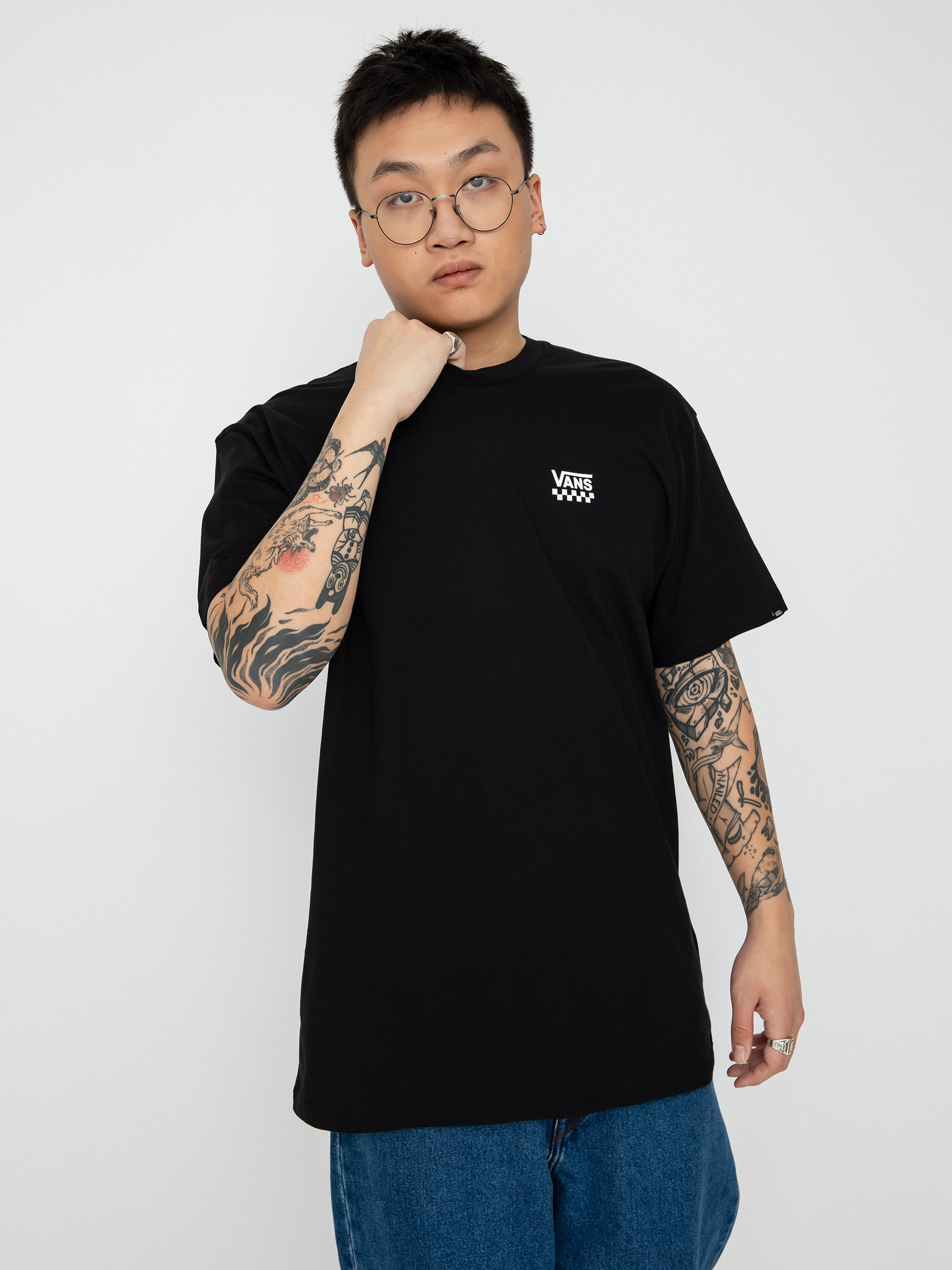 Vans Left Chest Logo II T-shirt (black)