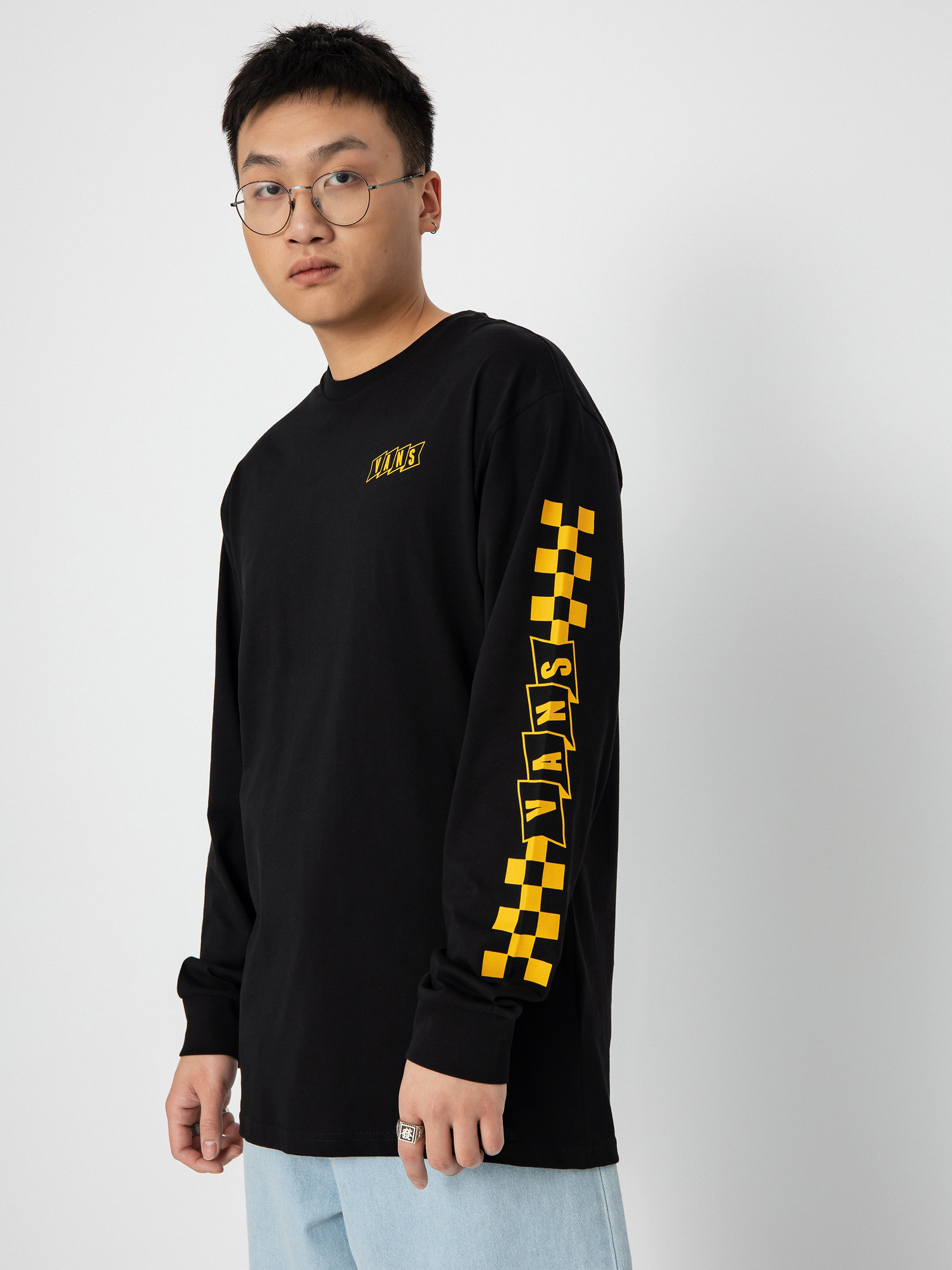 Vans Banner Logo Longsleeve (black)