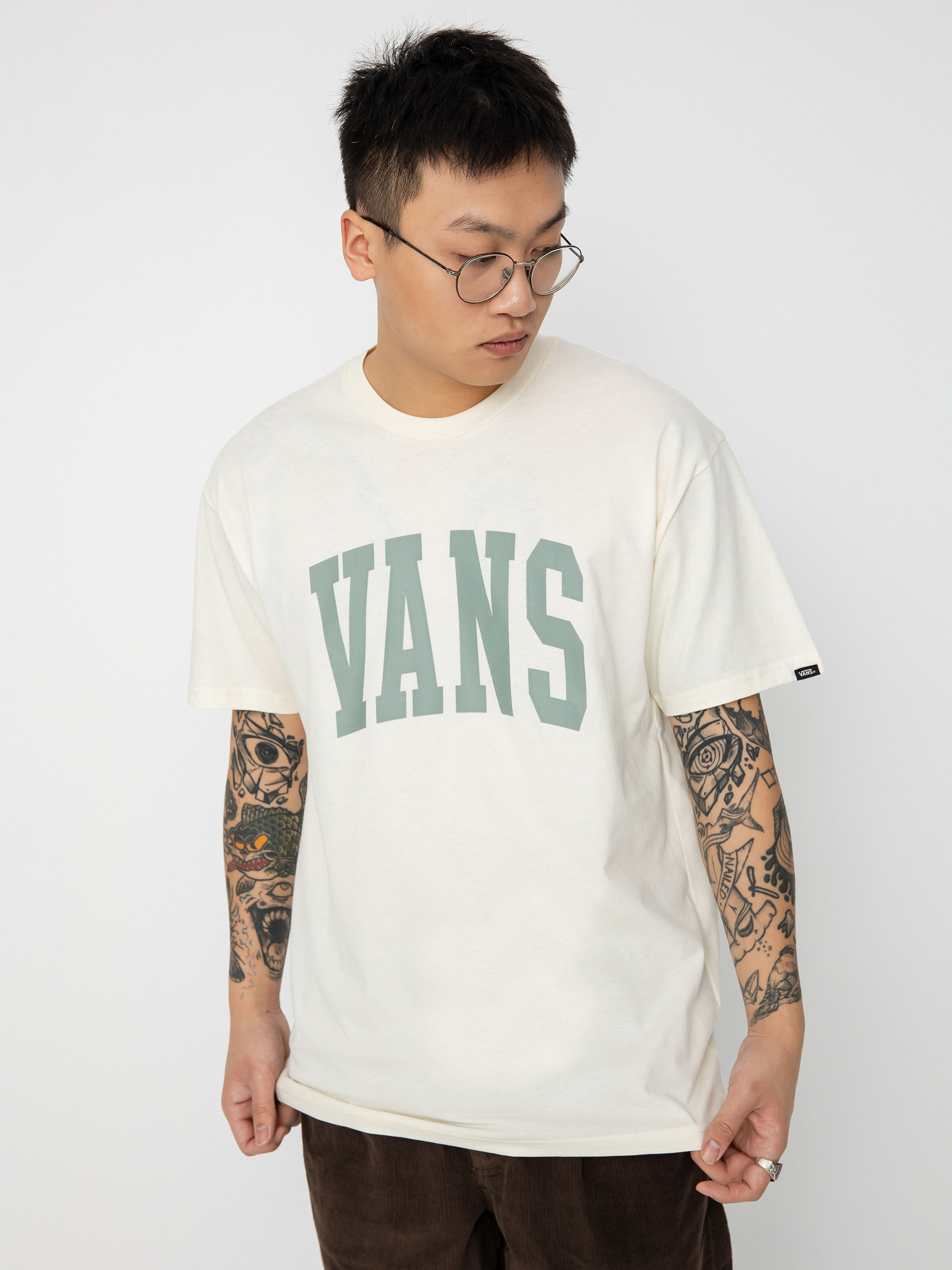 Vans Varsity Type T-shirt - white (antique white)