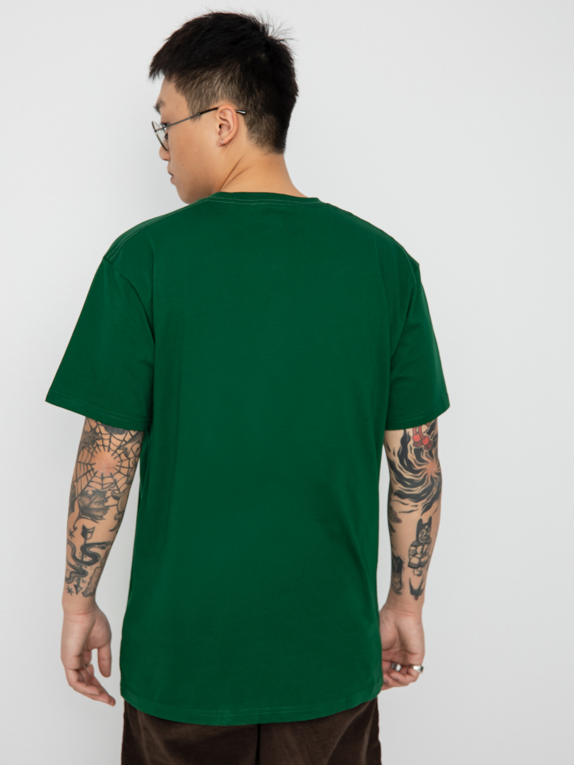 Vans Left Chest Logo T-Shirt (eden/white)
