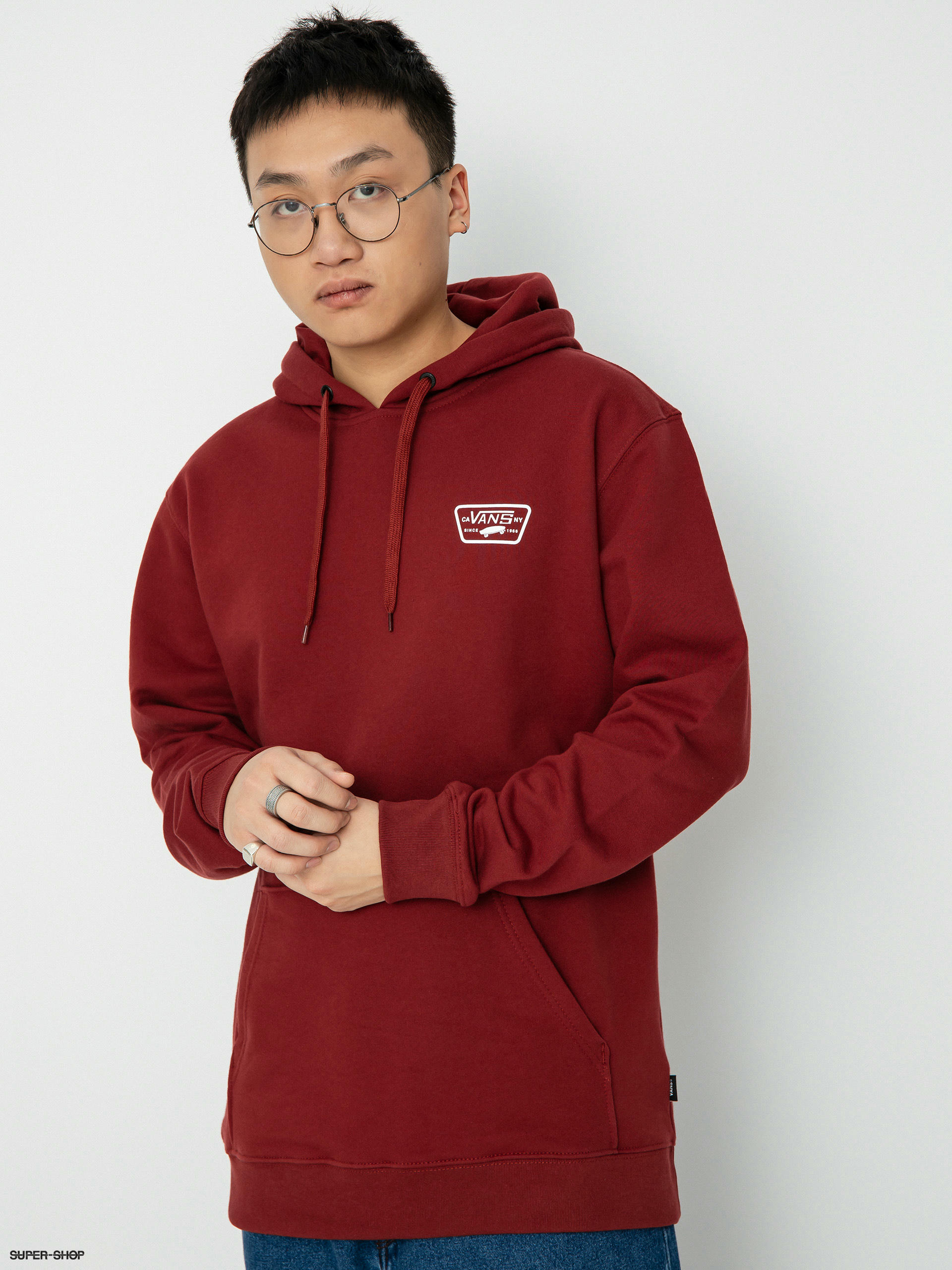 Vans full patched pullover hoodie sale