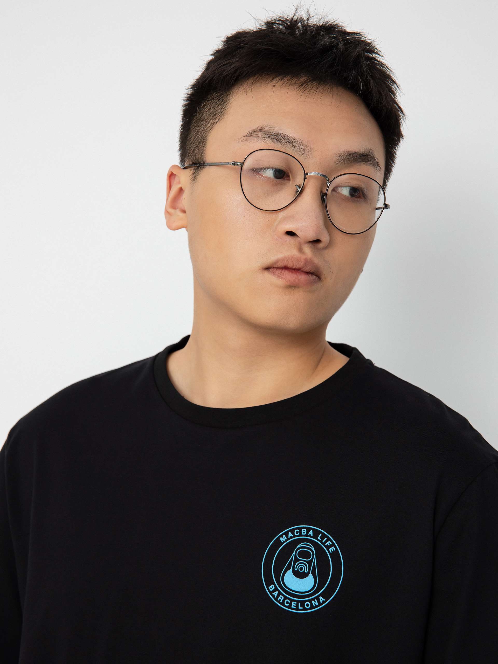 Macba Life Og Logo T-shirt (black/blue)