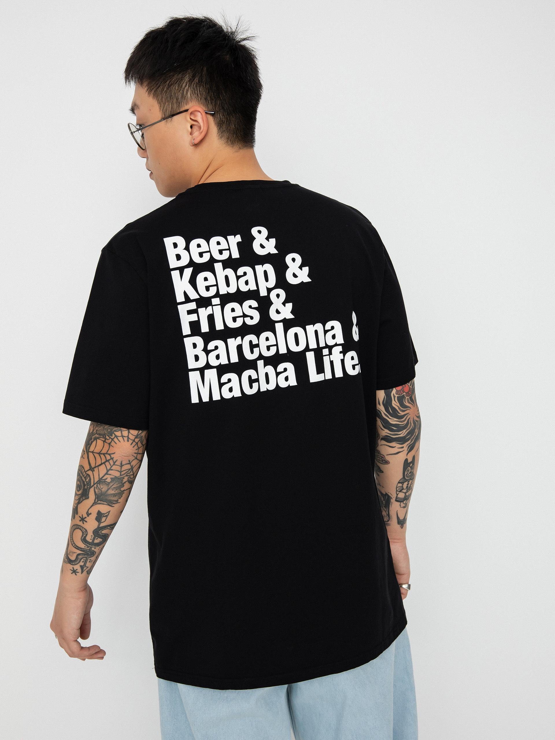 Macba Life Beer&Kebap T-shirt (black/white)