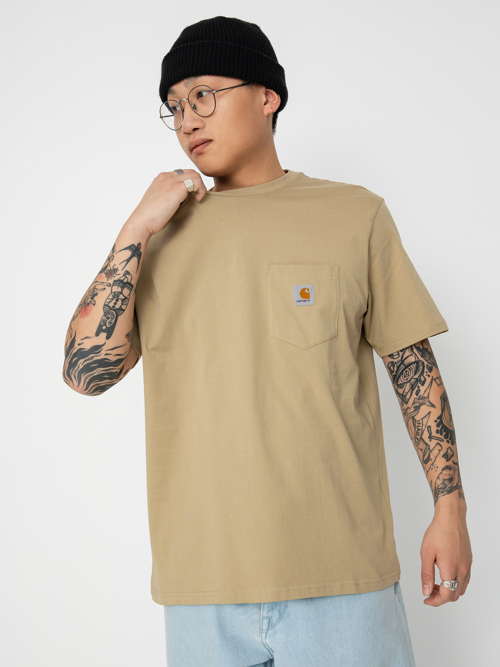 Carhartt WIP Pocket T-shirt (ammonite)