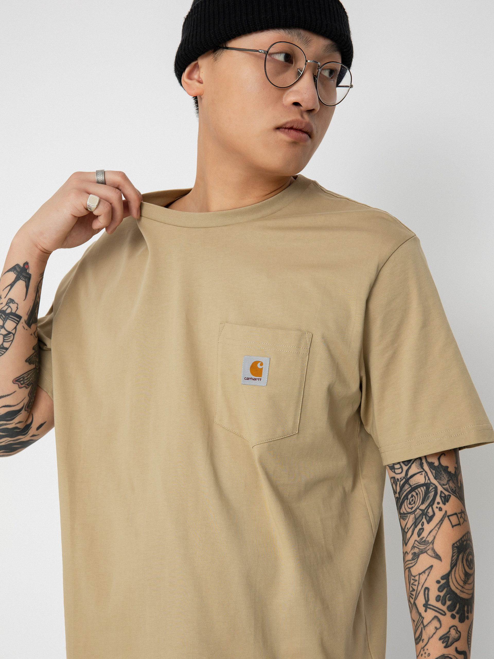 Carhartt WIP Pocket T-shirt (ammonite)