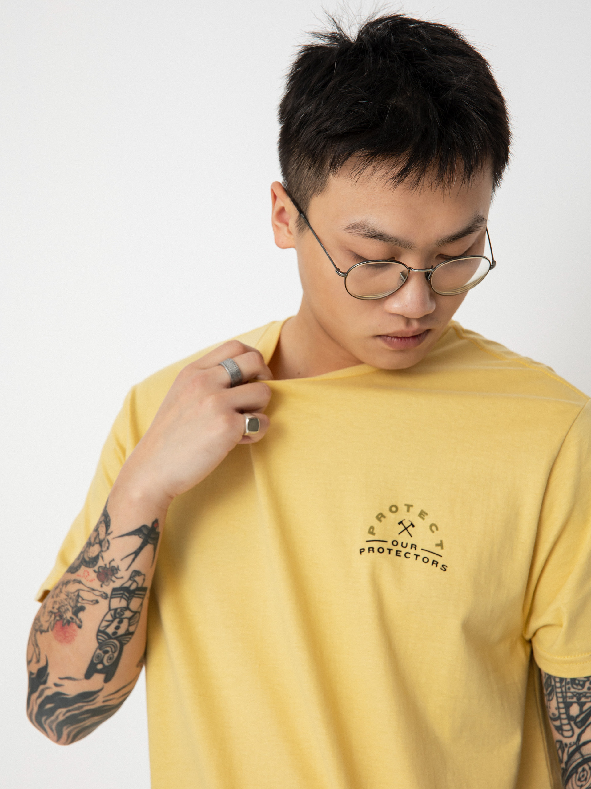 Brixton Coors Protector II T-shirt (buff)