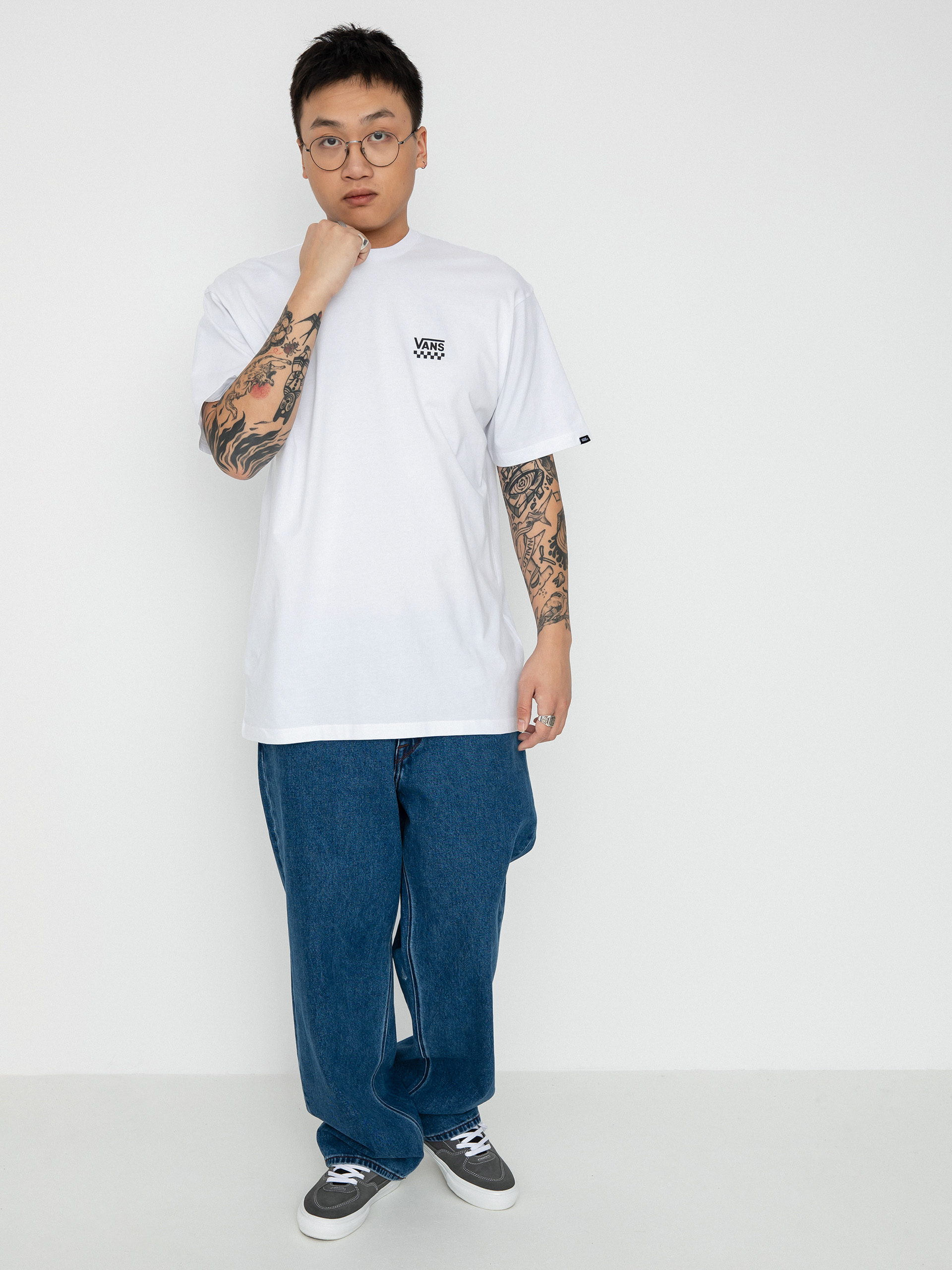 Vans Left Chest Logo II T-shirt (white)