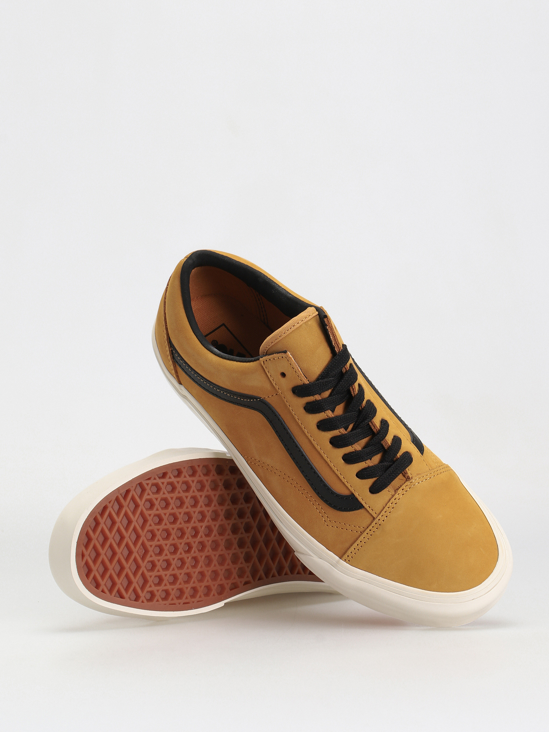 Vans Old Skool Shoes (nubuck honey gold/black)