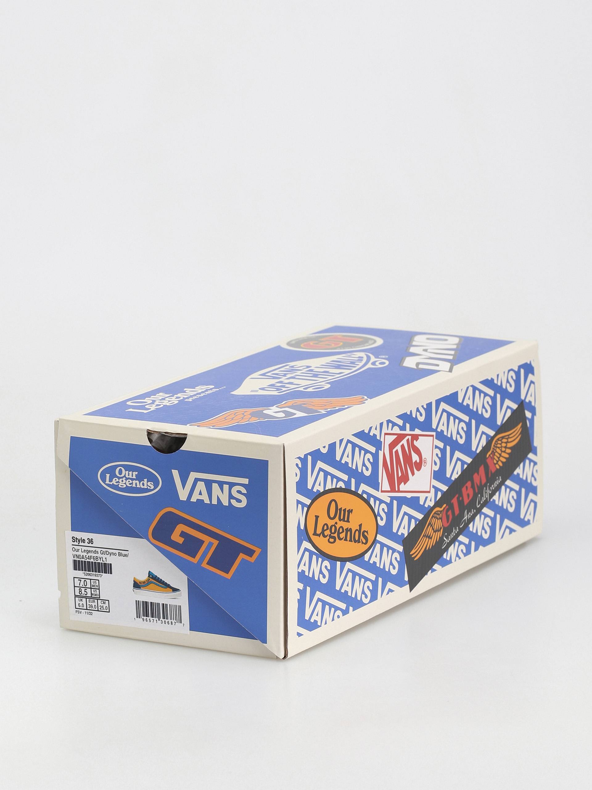 Vans Style 36 Shoes (our legends gt/dyno blue/yellow)