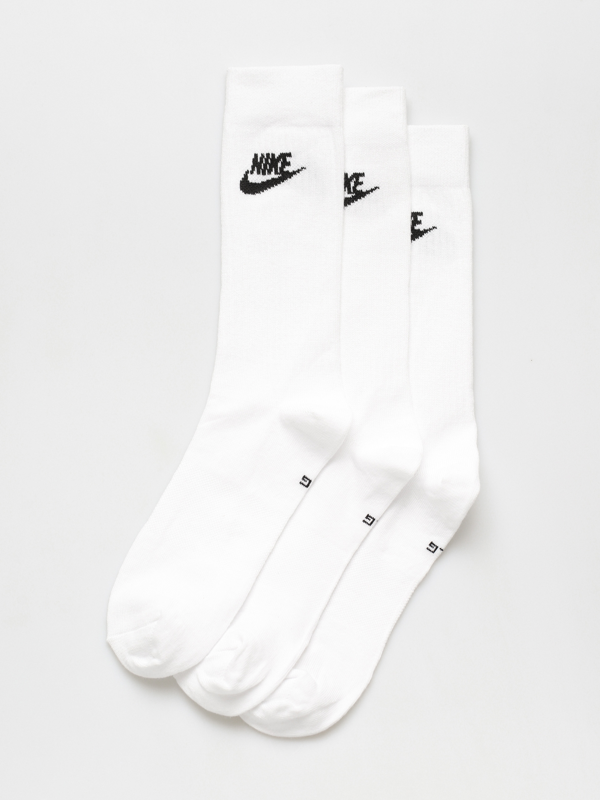 Nike SB Everyday Essential Crew 3pk Socken (white/black)