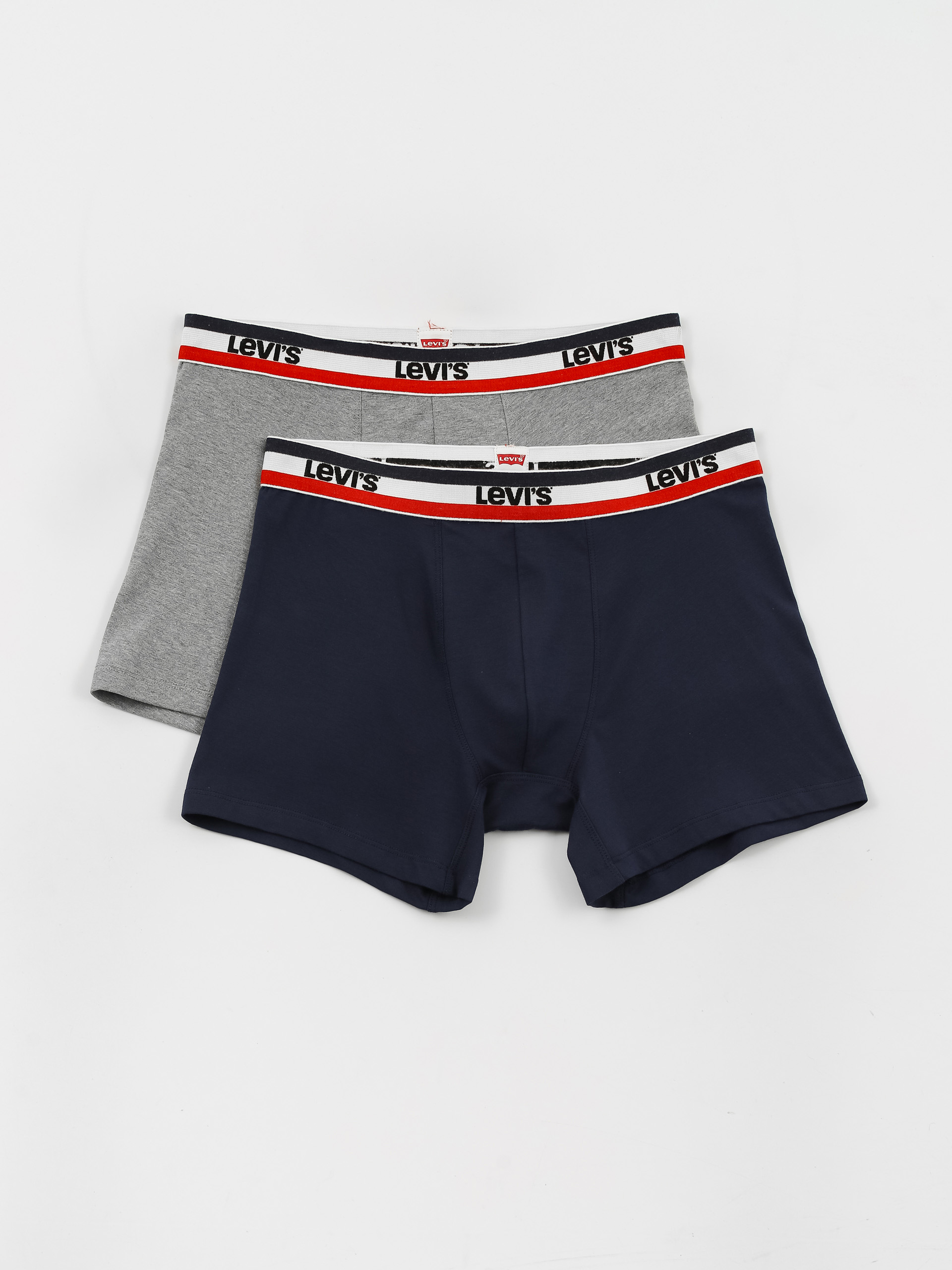 Levi's® Bokserki Logo Boxer Organic Underwear (dress blues)