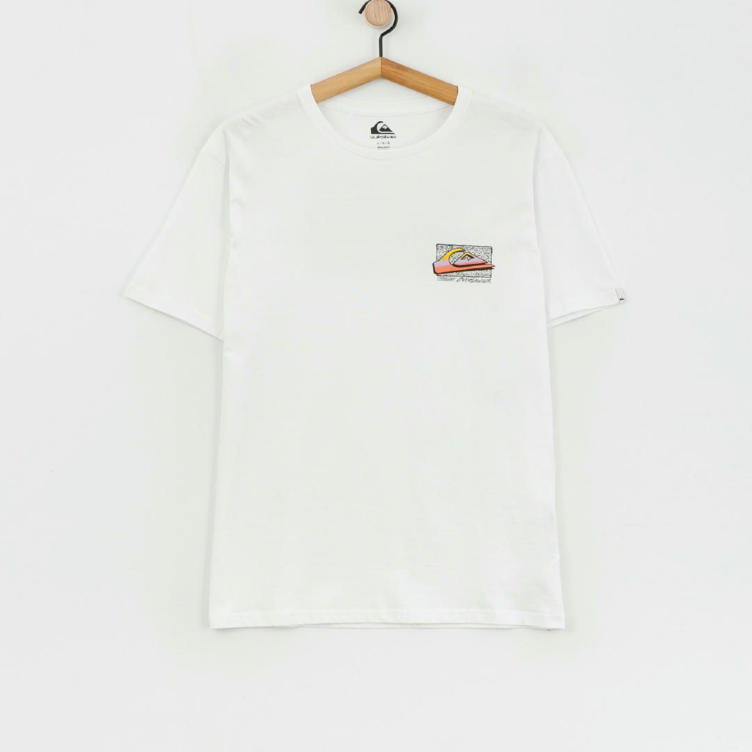 Quiksilver Retro Fade T-shirt (white)