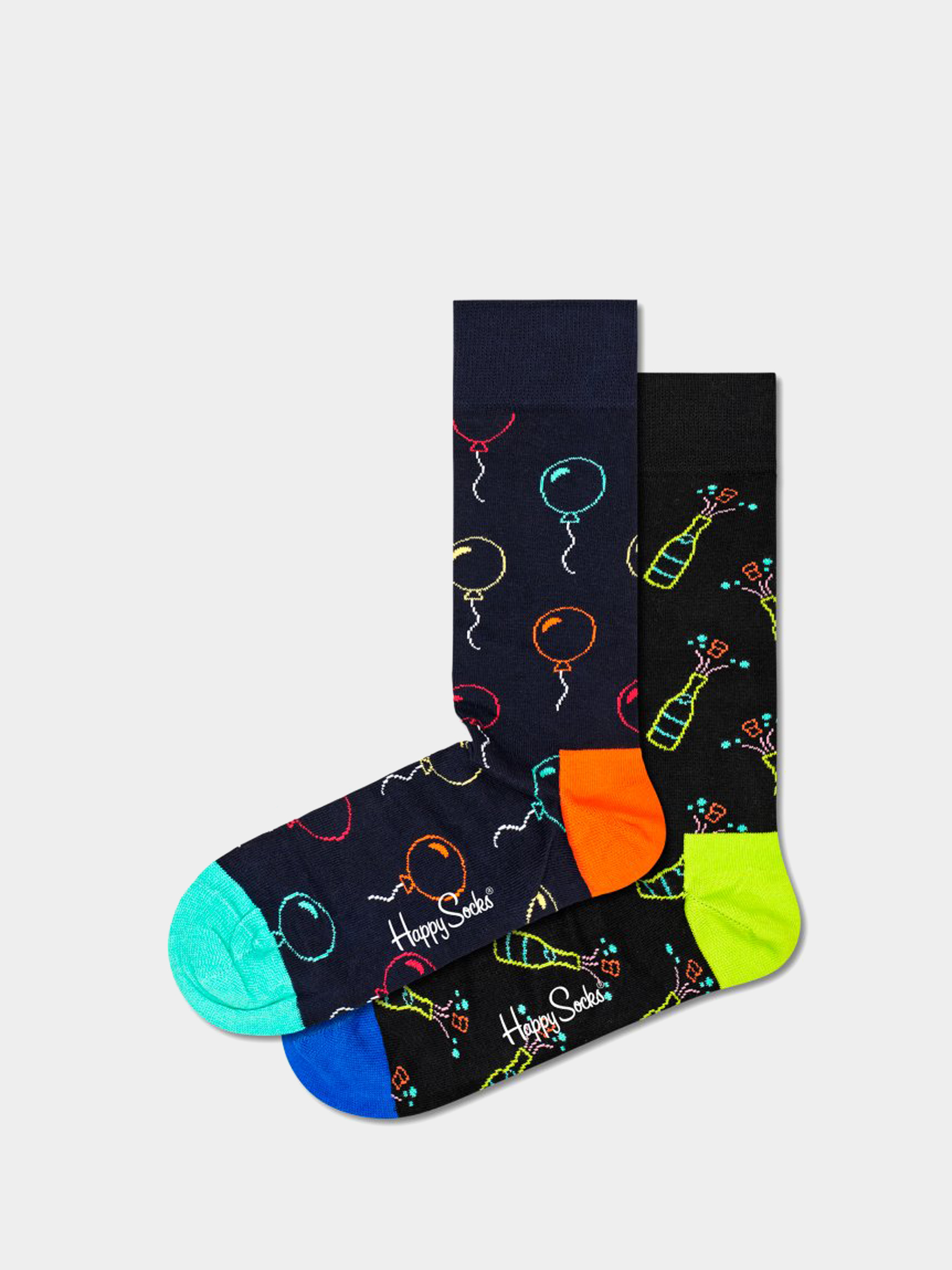 Happy Socks 2 Pack You Did It Gift Set Socks (black)