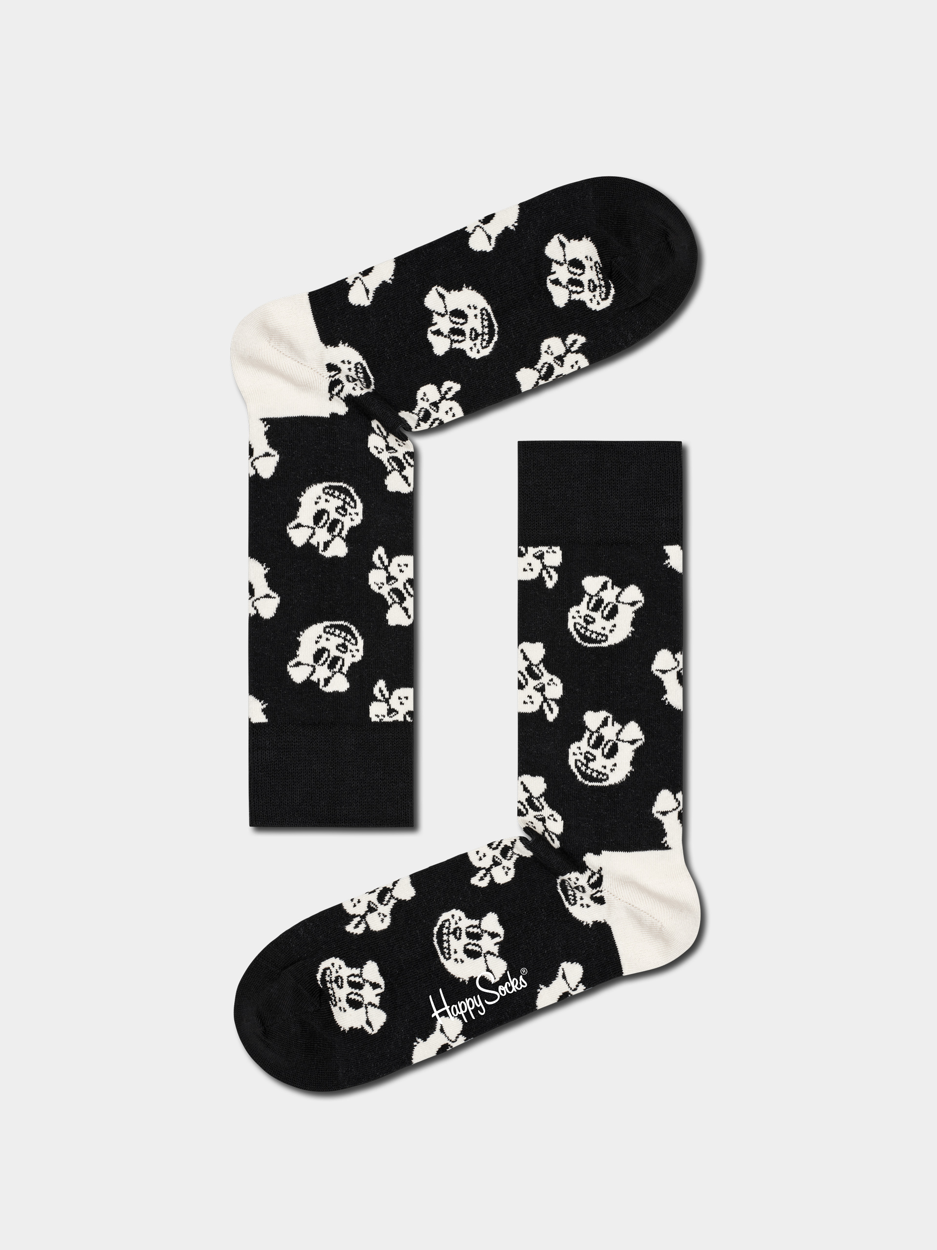 Happy Socks 2 Pack Pets Gift Set Socks (black)