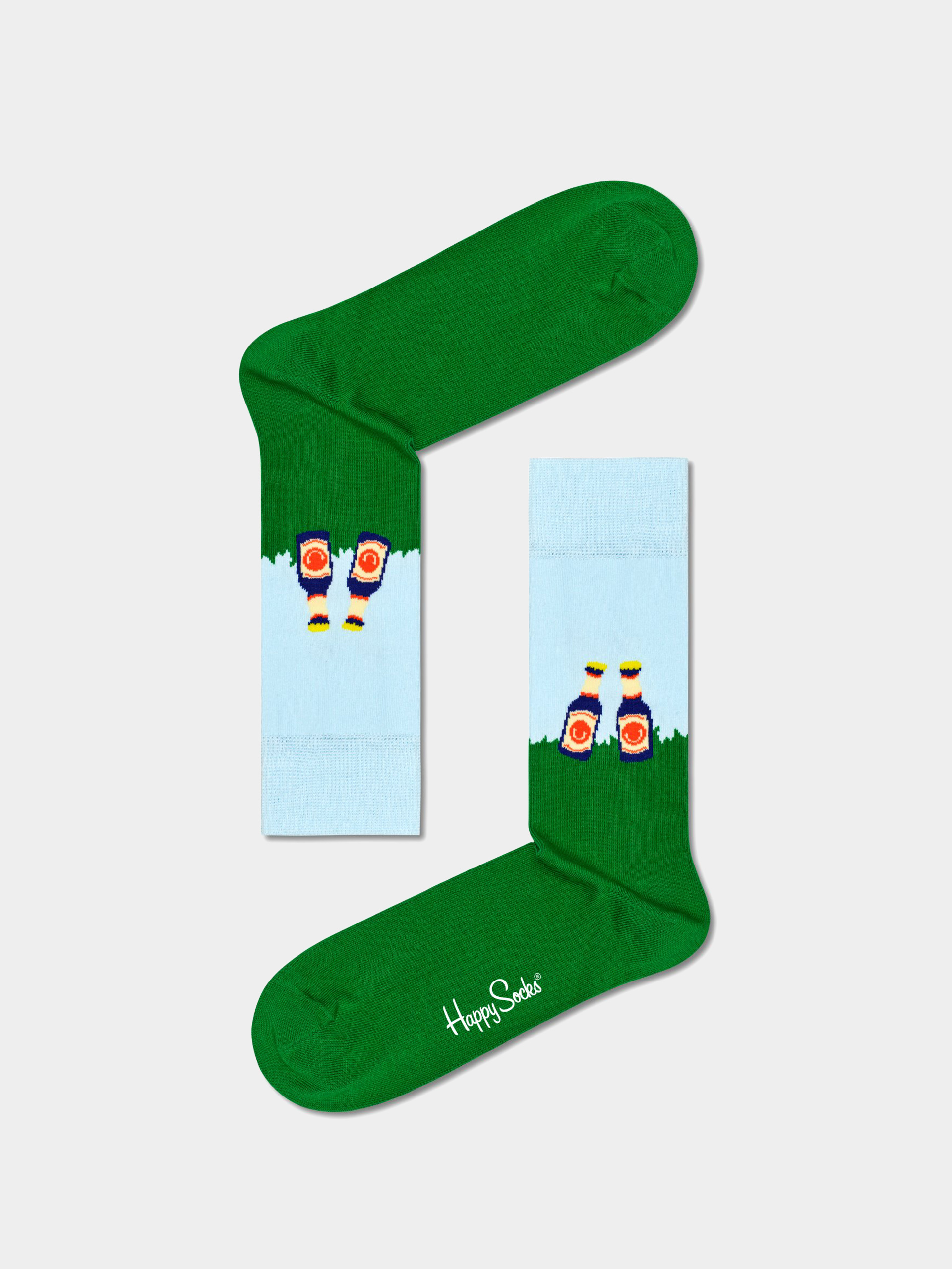 Happy Socks Picnic Time Socken (green)