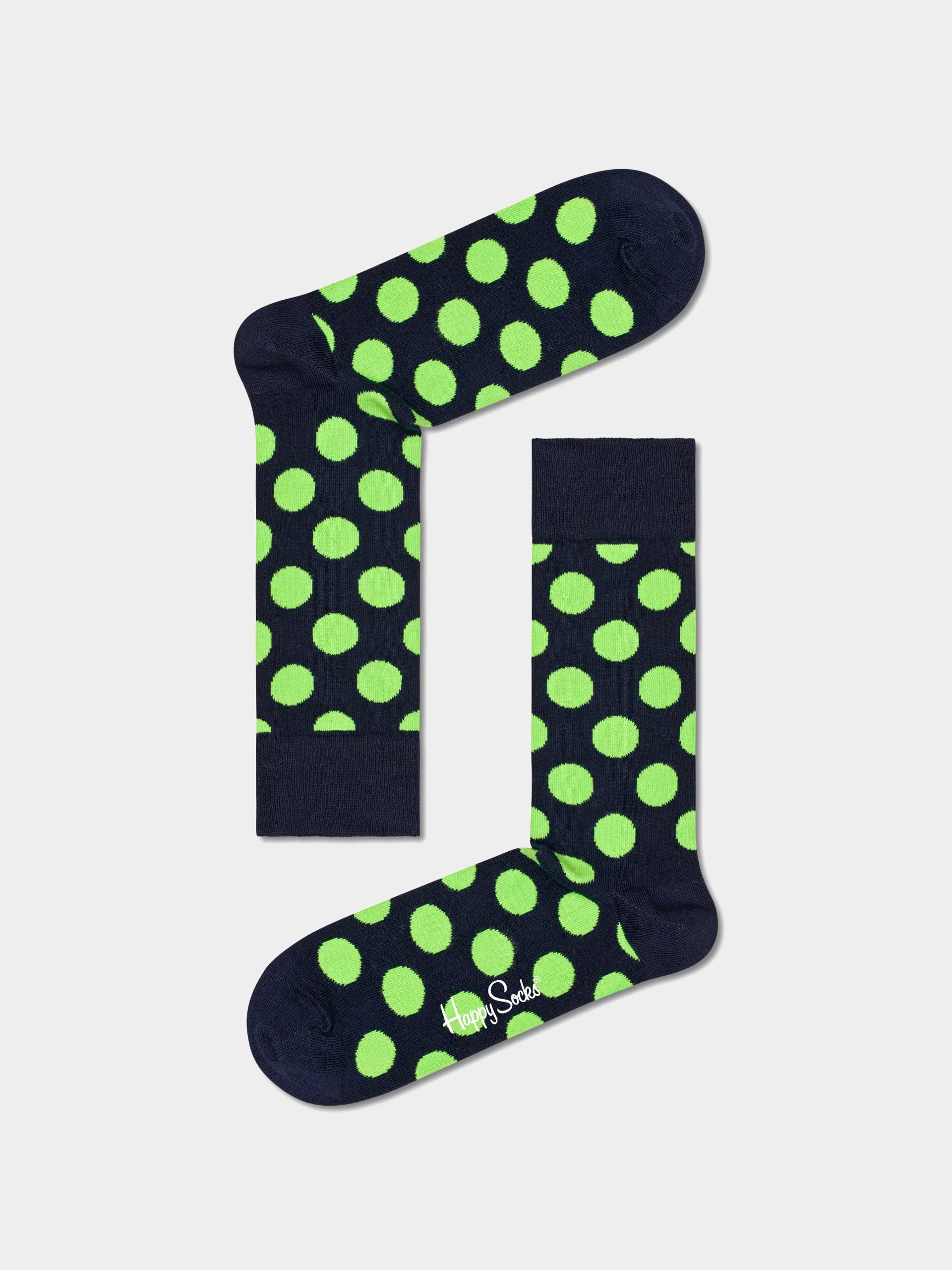 Happy Socks Big Dot Socks (navy)