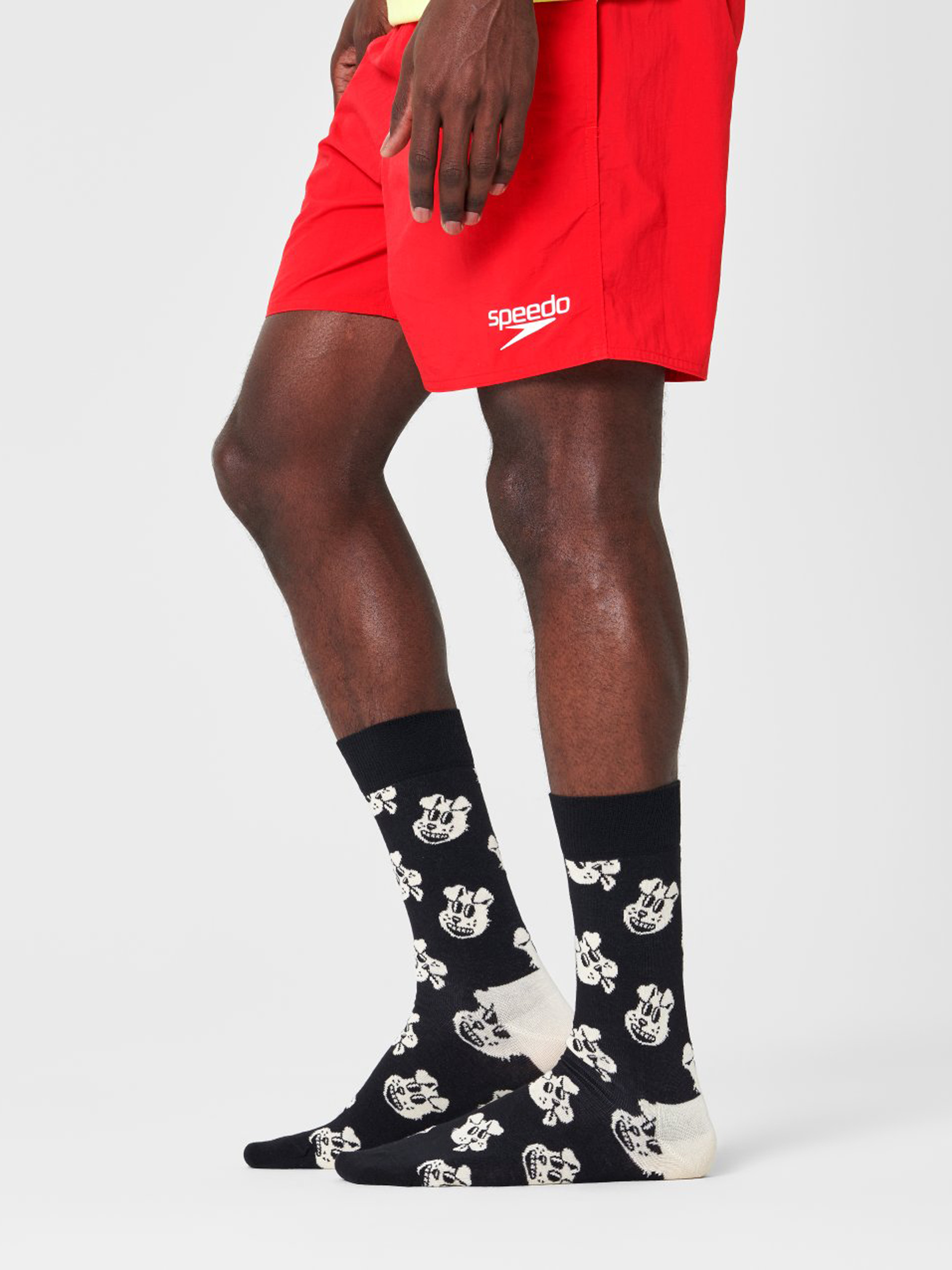 Happy Socks Doggo Socks (black)