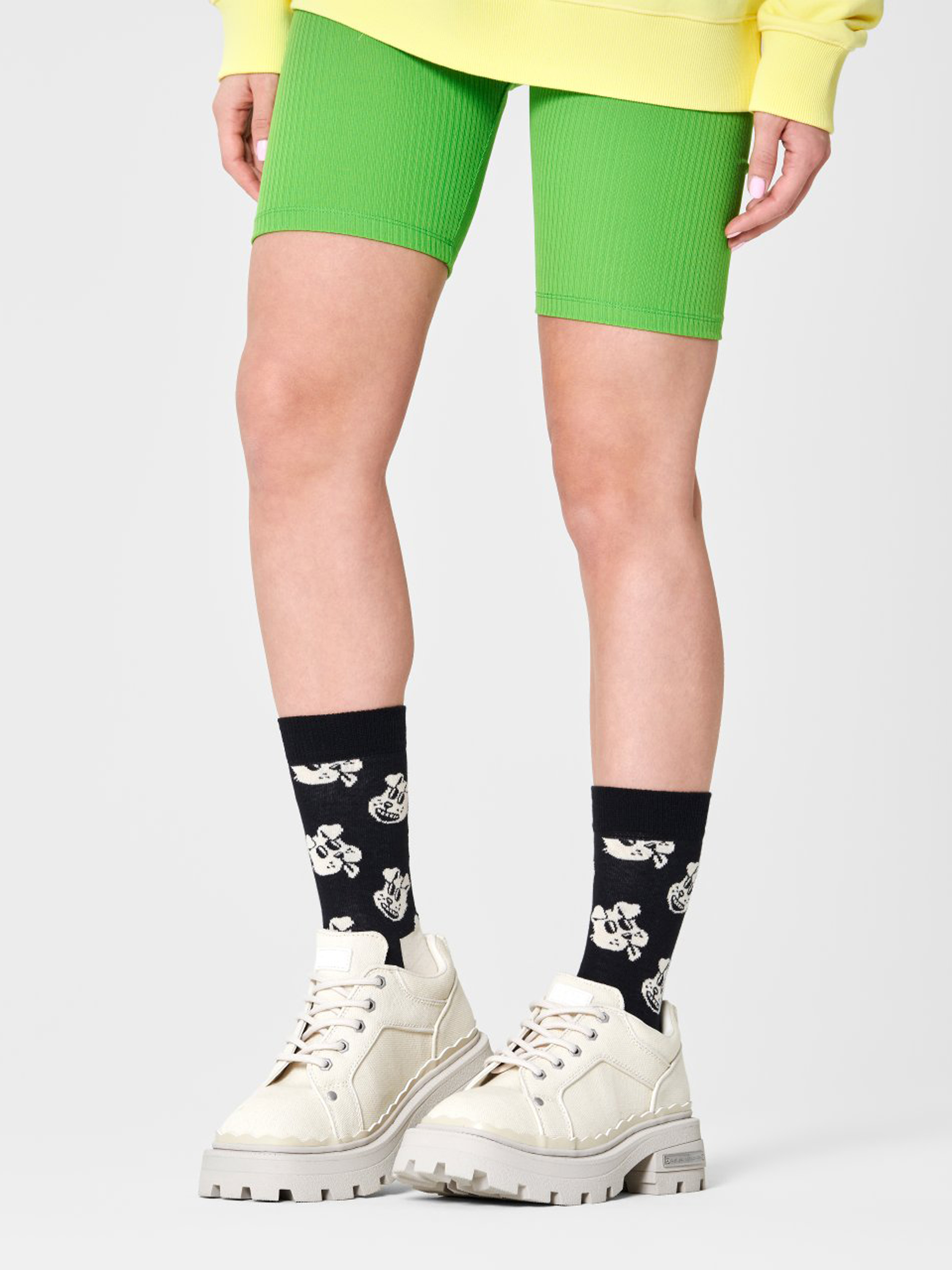 Happy Socks Doggo Socks (black)