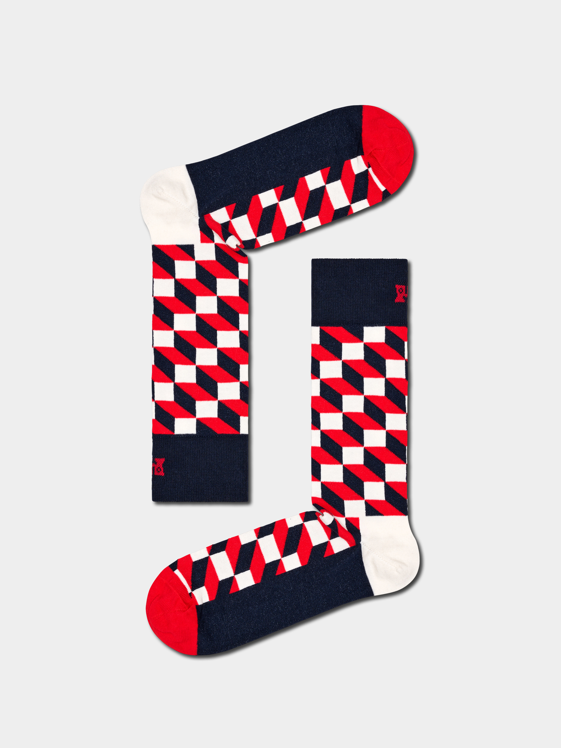 Happy Socks 4 Pack Classic Navy Gift Set Socks (navy)