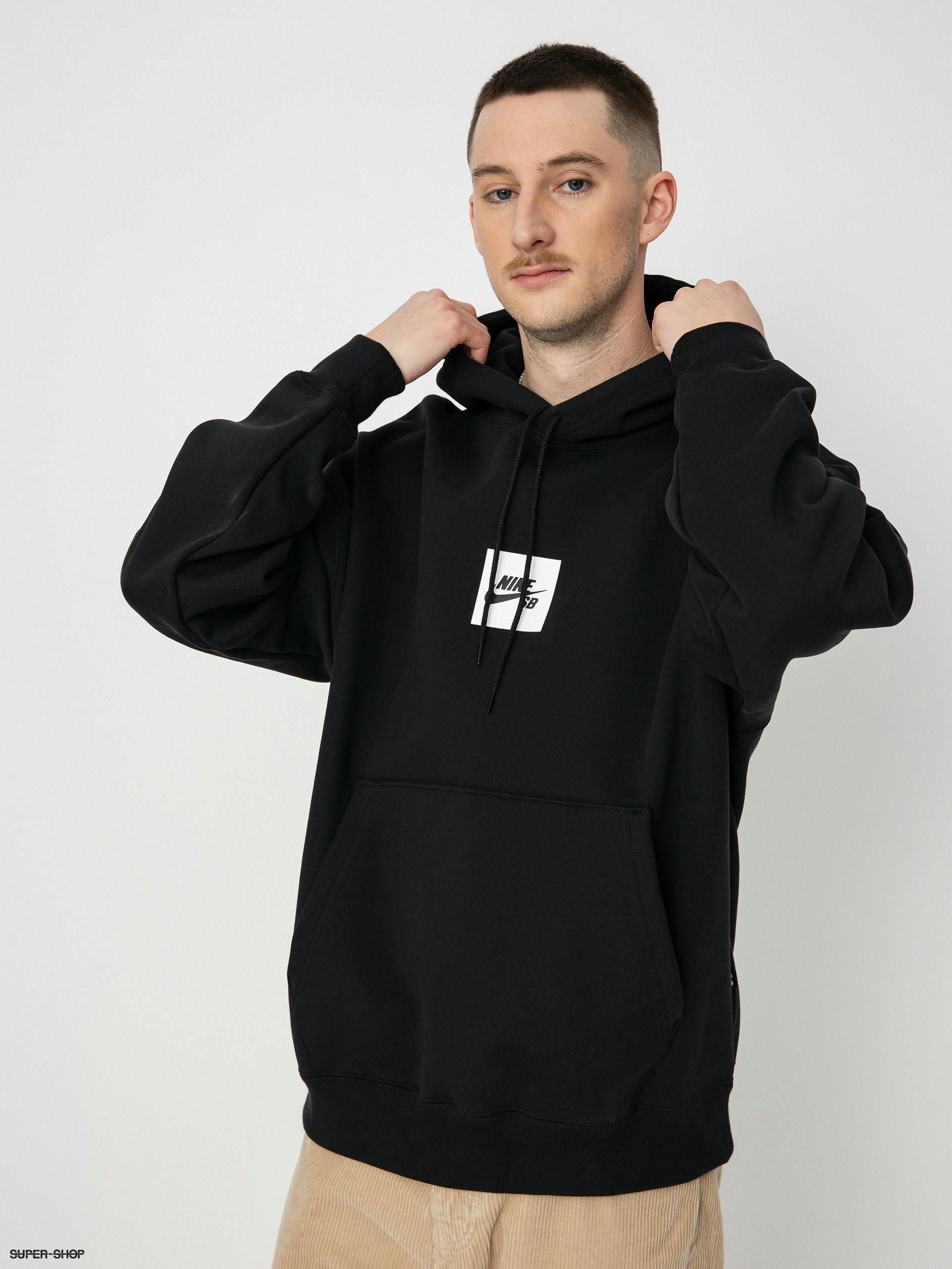 Black on black bogo hoodie on sale