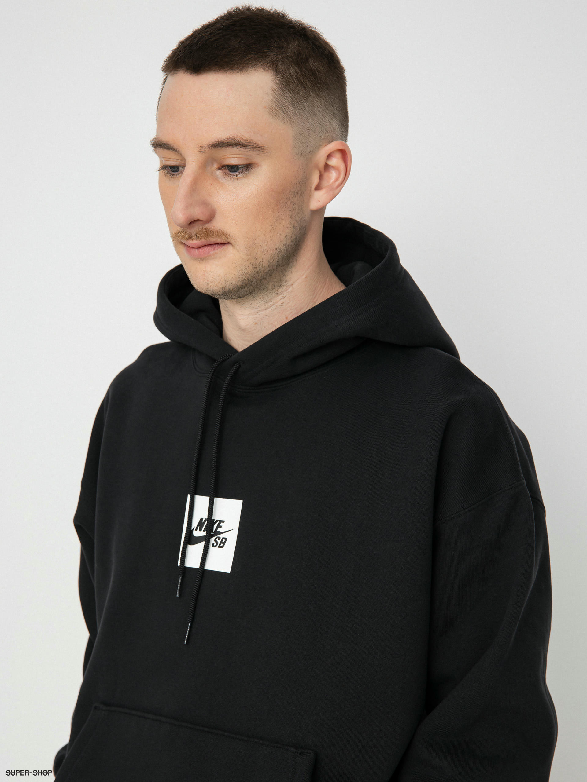 Nike box sale logo hoodie